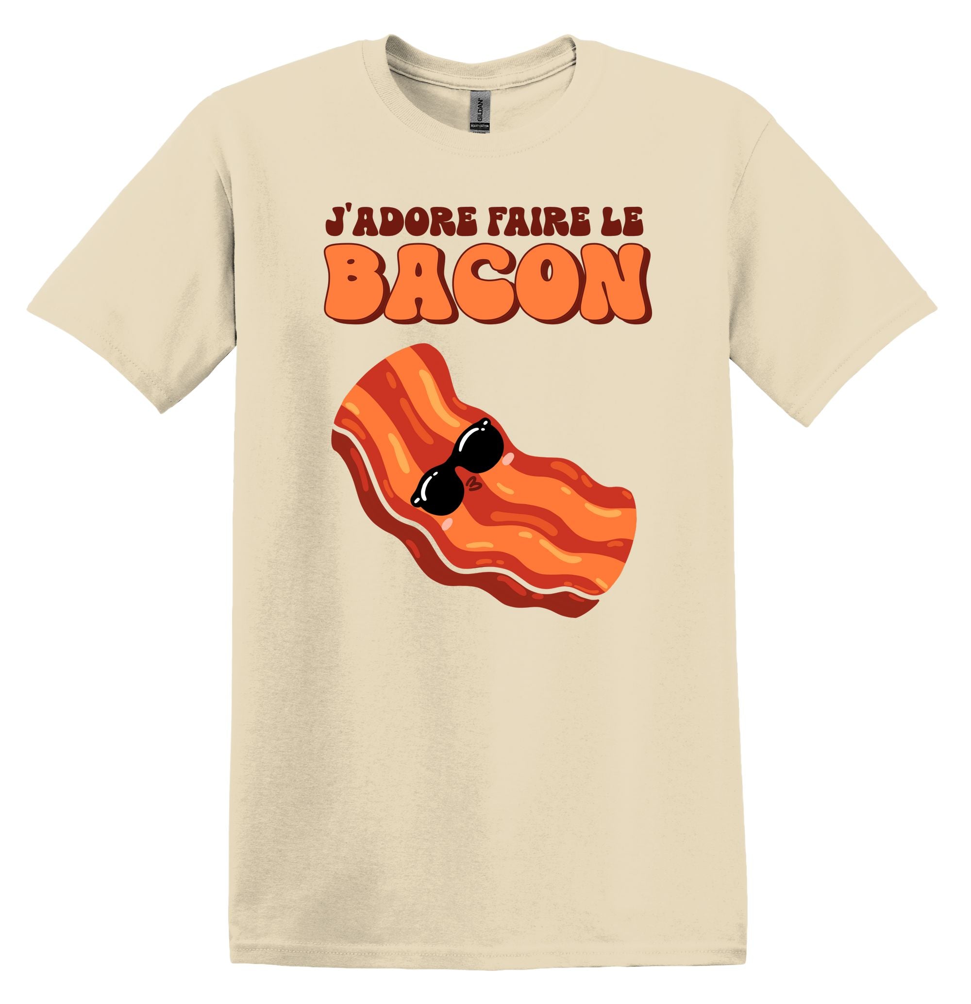 T-Shirt J'adore faire le bacon