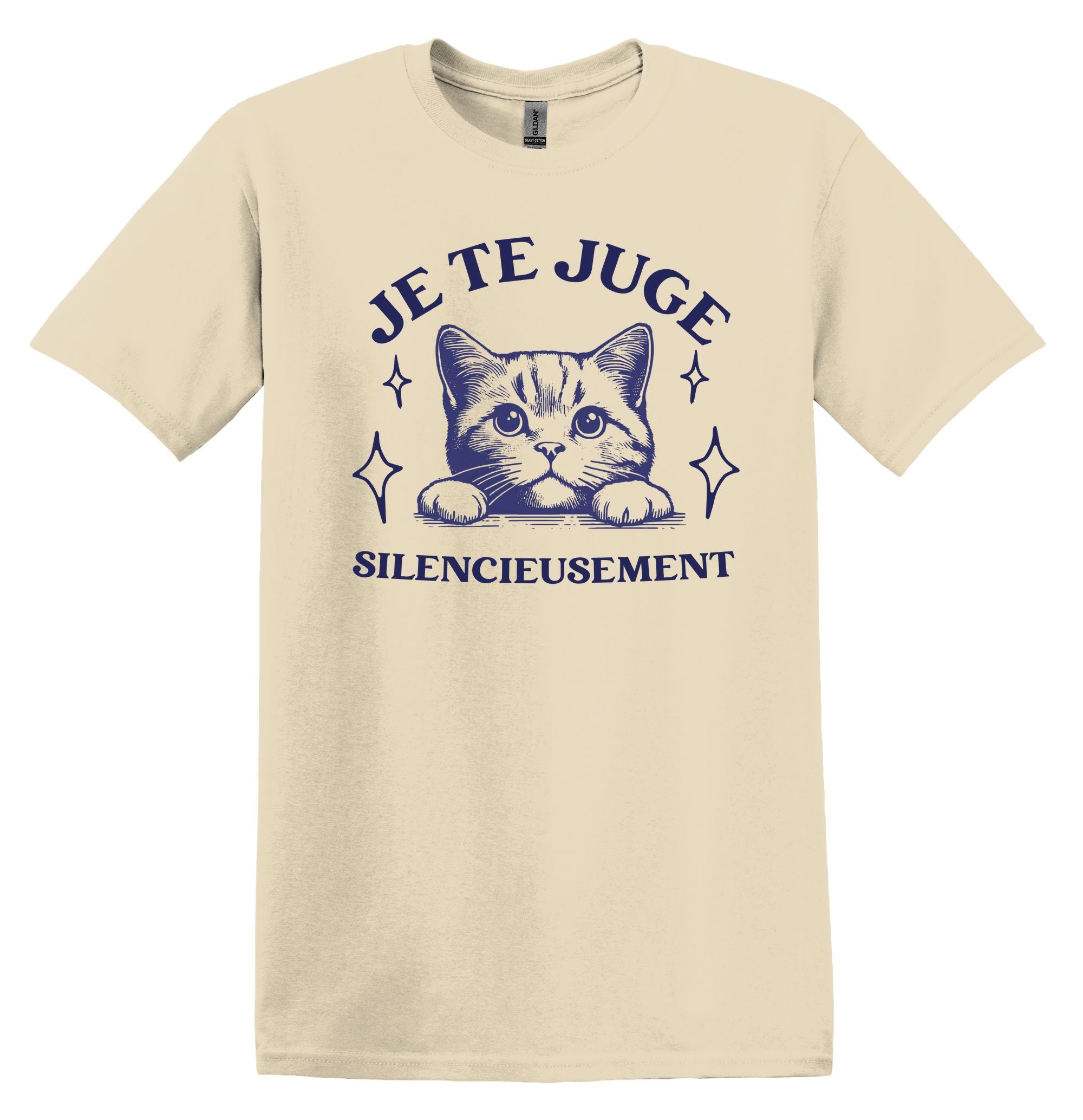 T-Shirt Je te juge silencieusement