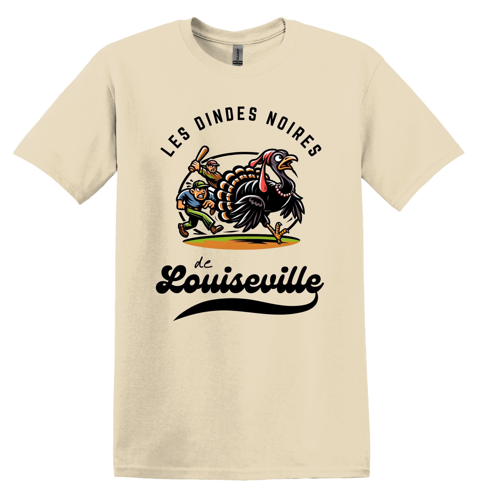 T-Shirt Les Dindes Noires de Louiseville