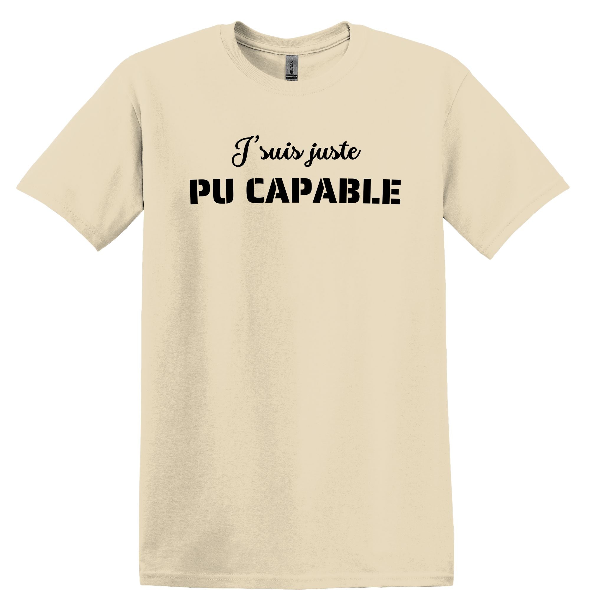 T-Shirt Pu capable