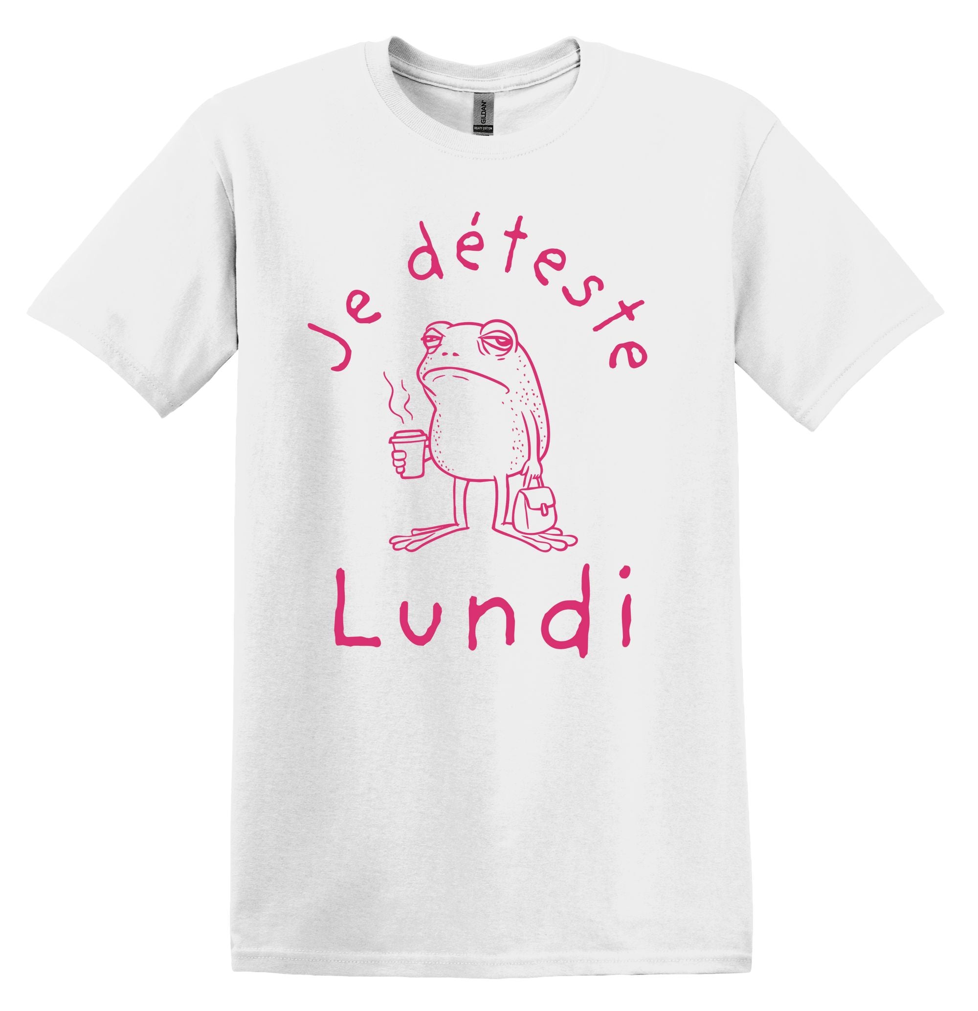 T-Shirt Je déteste lundi