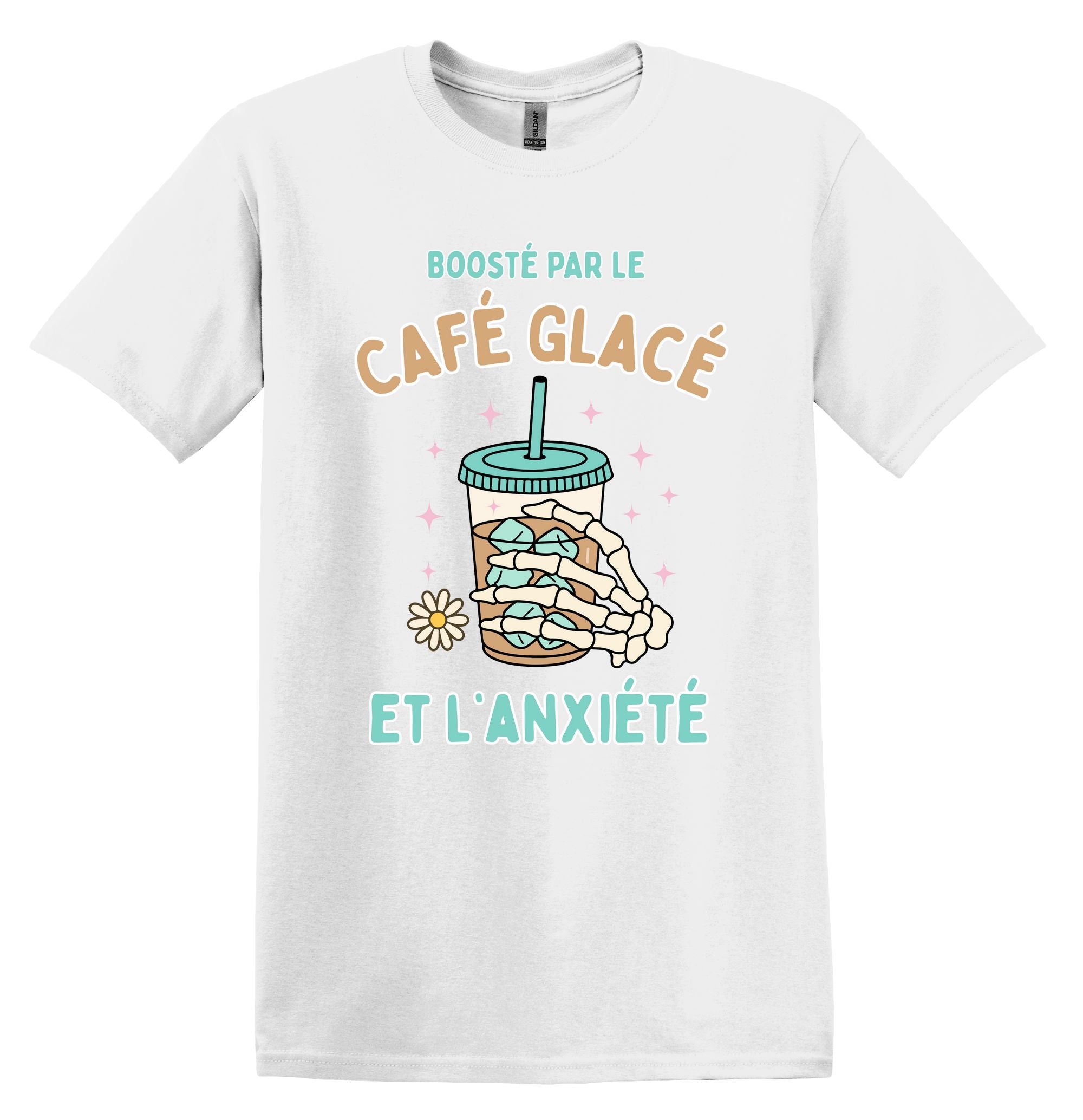 T-Shirt Boosté par le café glacé