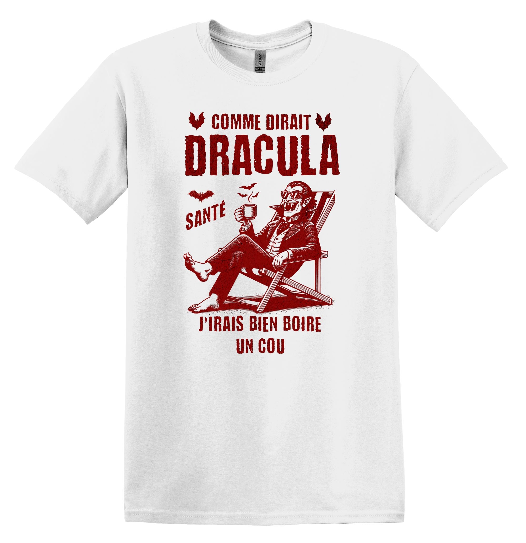 T-Shirt Comme dirait Dracula