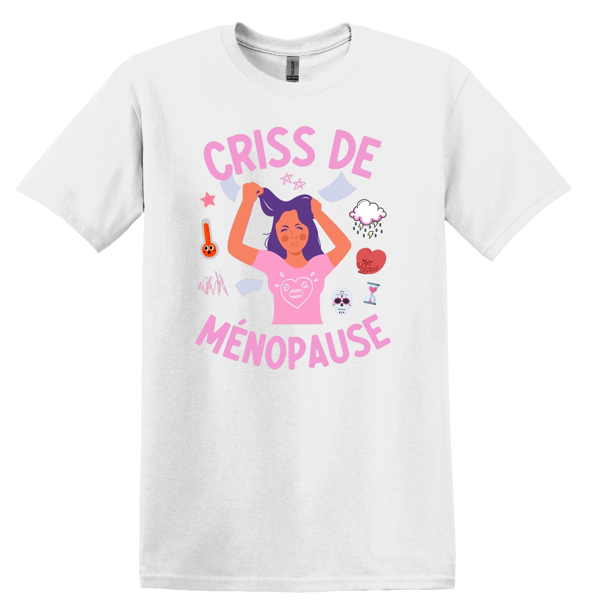 T-Shirt Criss de Ménopause