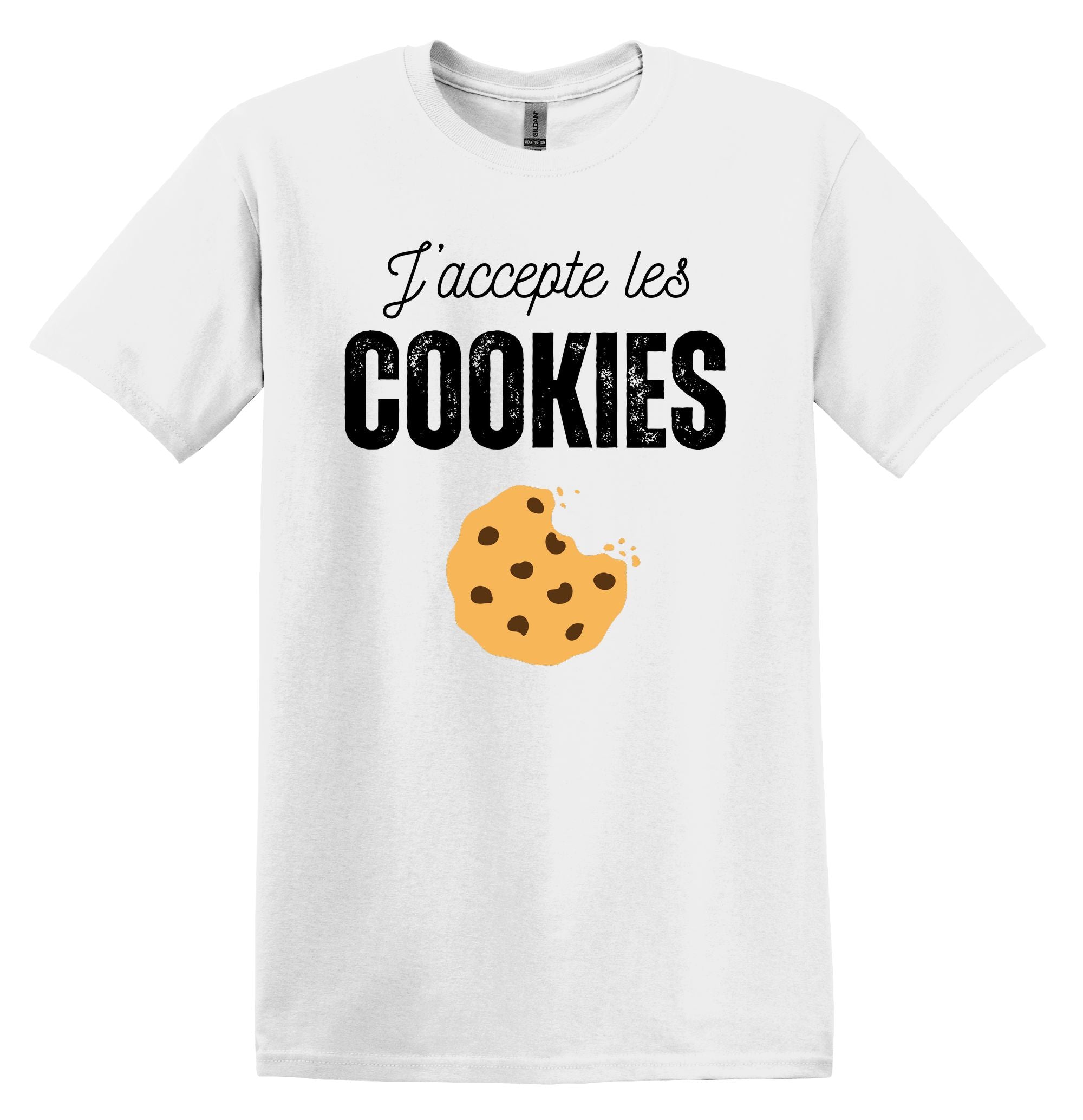 T-Shirt J'accepte les cookies
