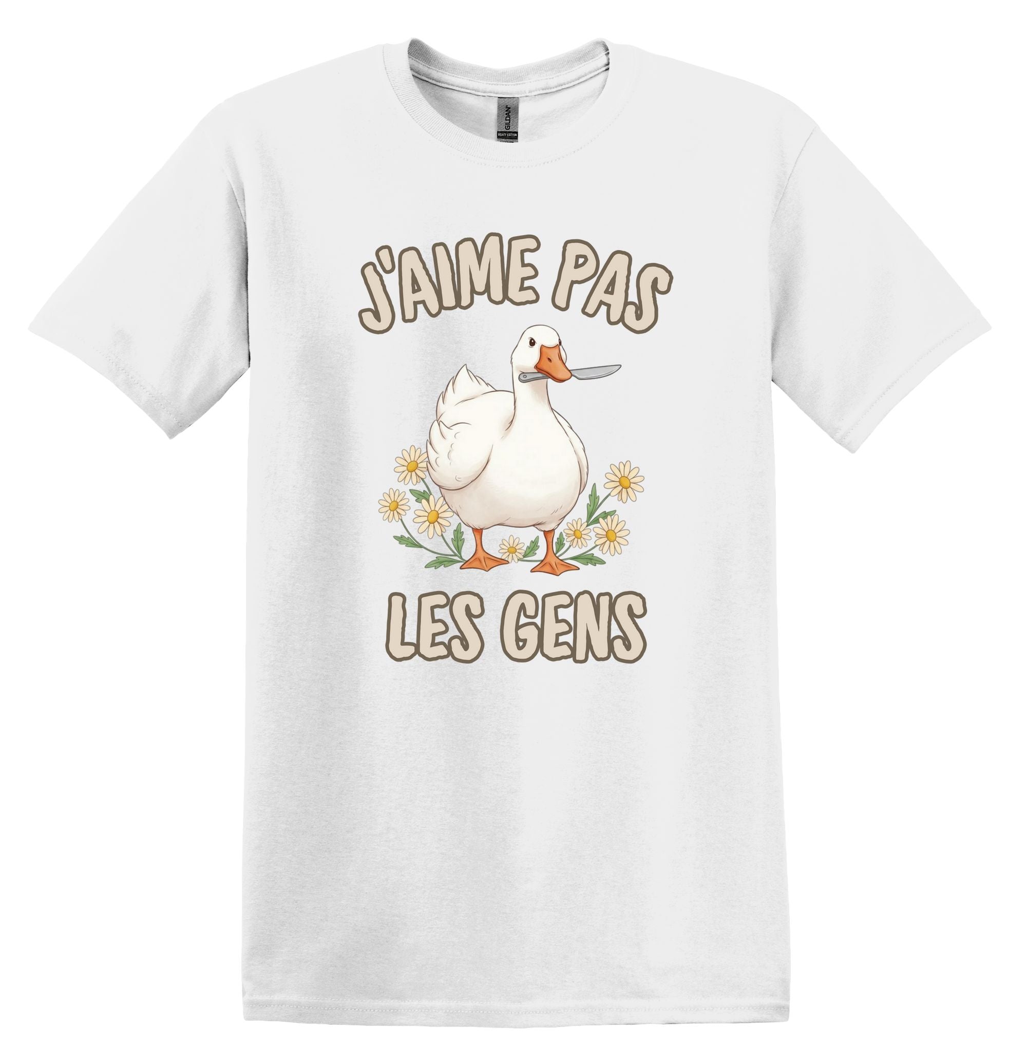 T-Shirt J'aime pas les gens