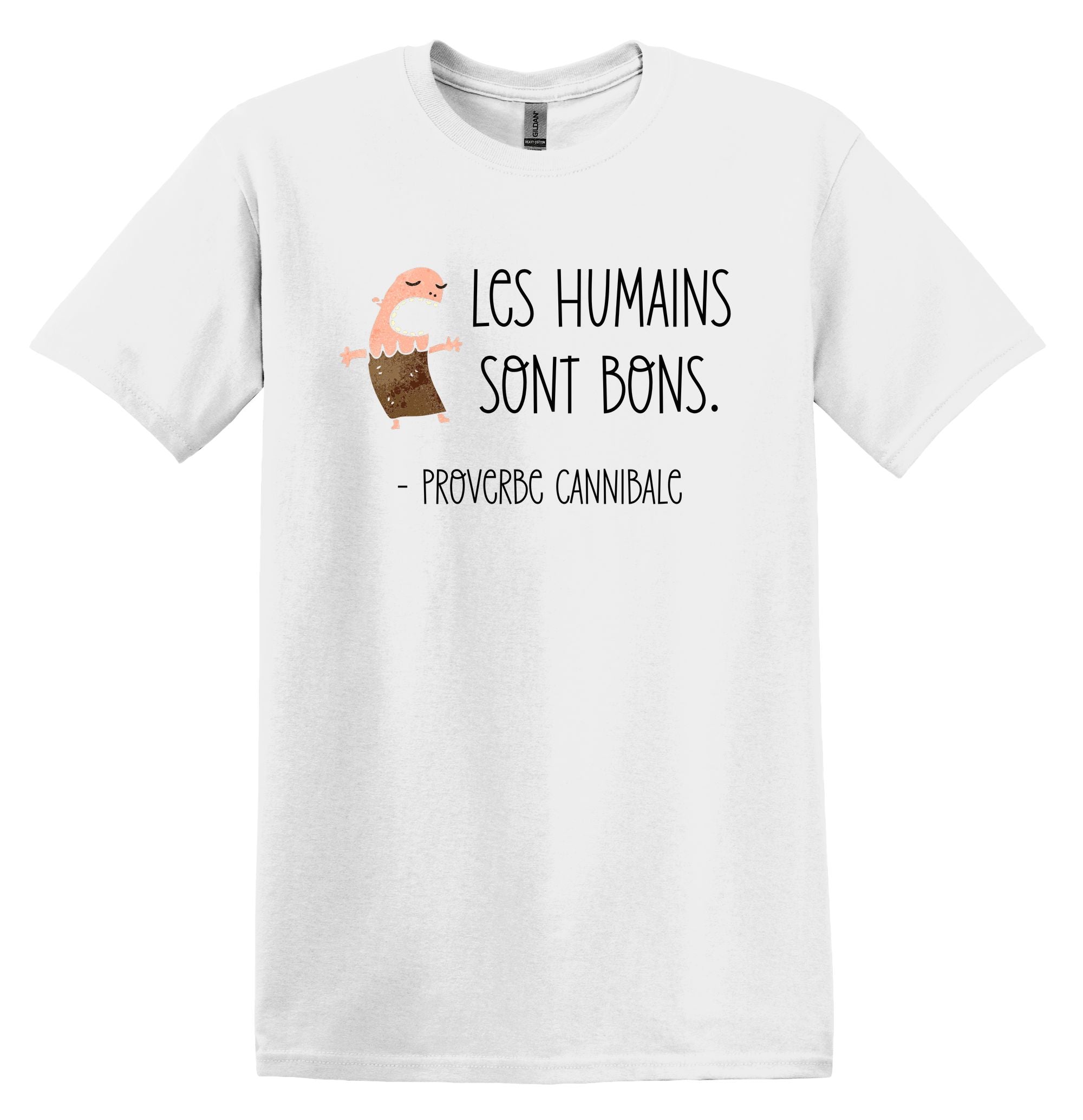 T-Shirt Les humains sont bons
