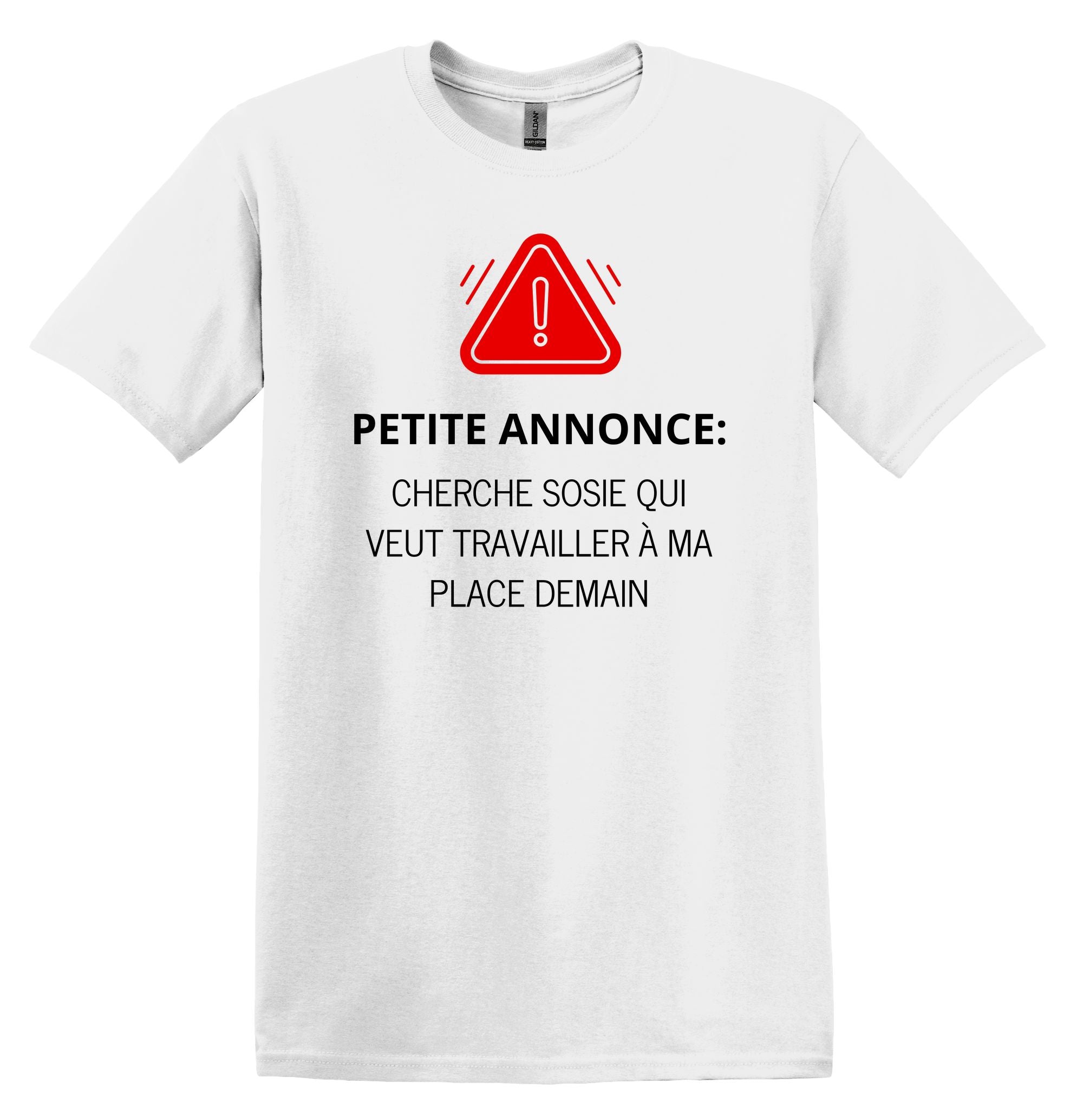 T-Shirt Petite Annonce