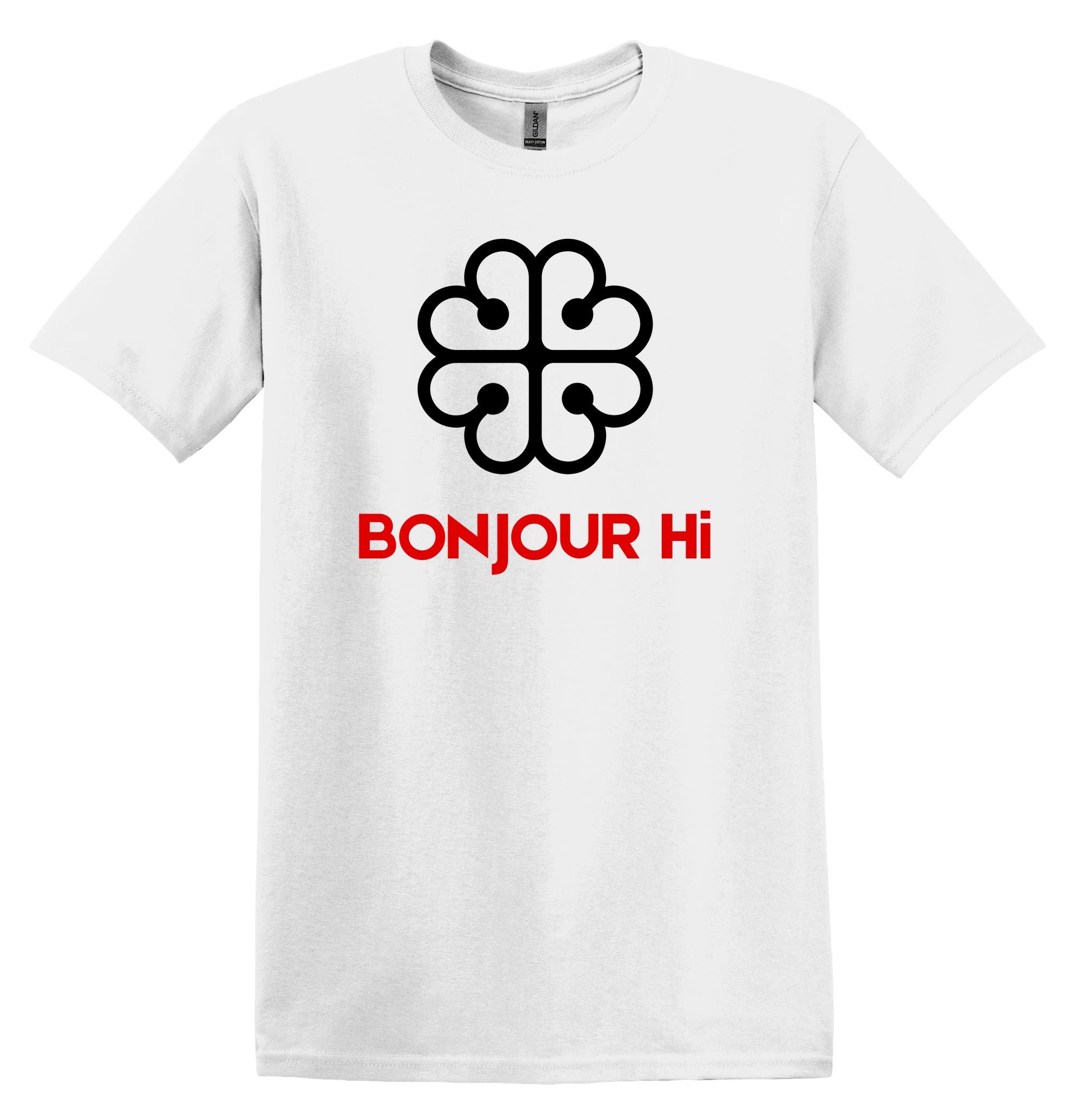 T-Shirt Bonjour Hi