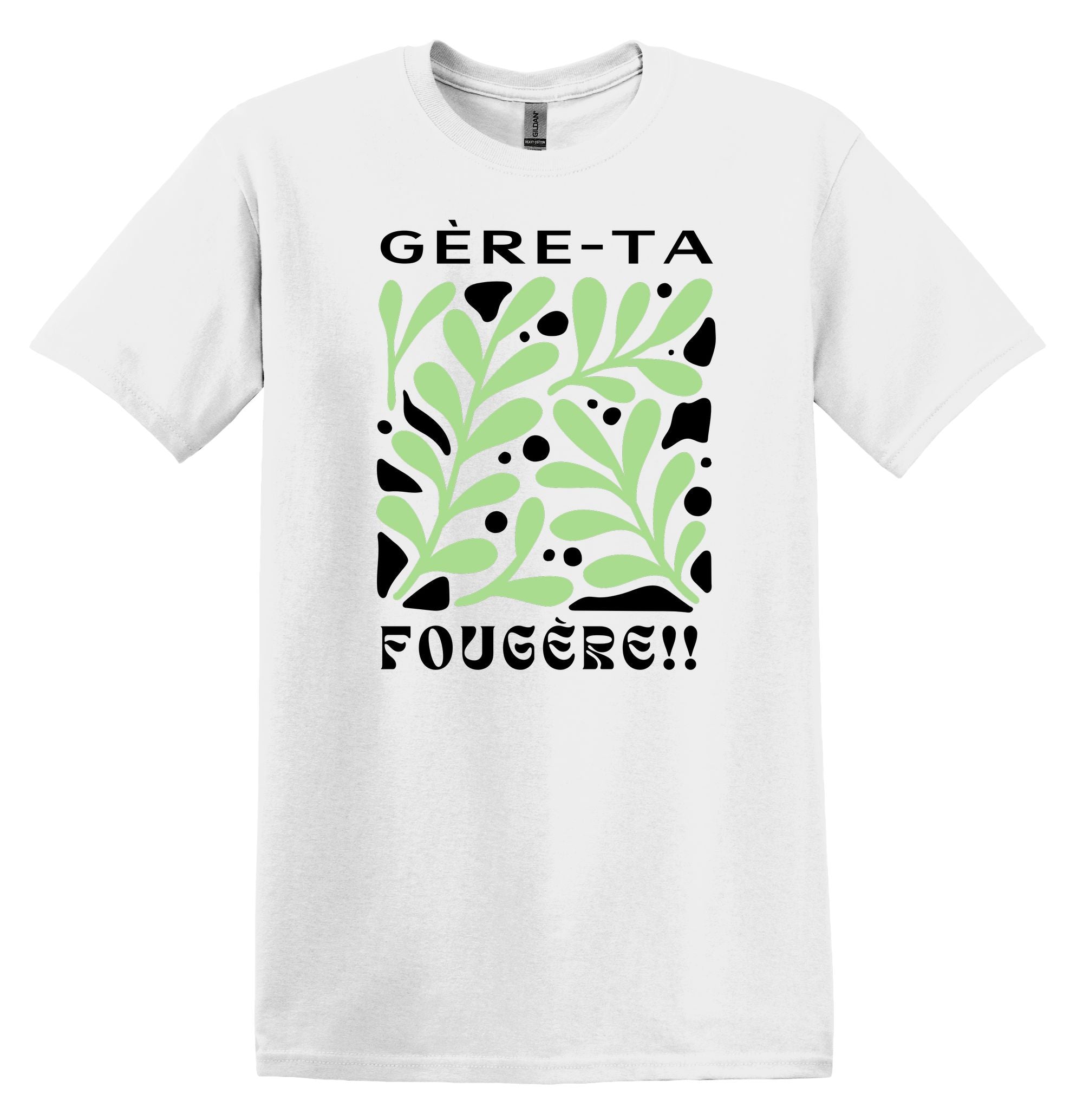 T-Shirt Gère Ta Fougère