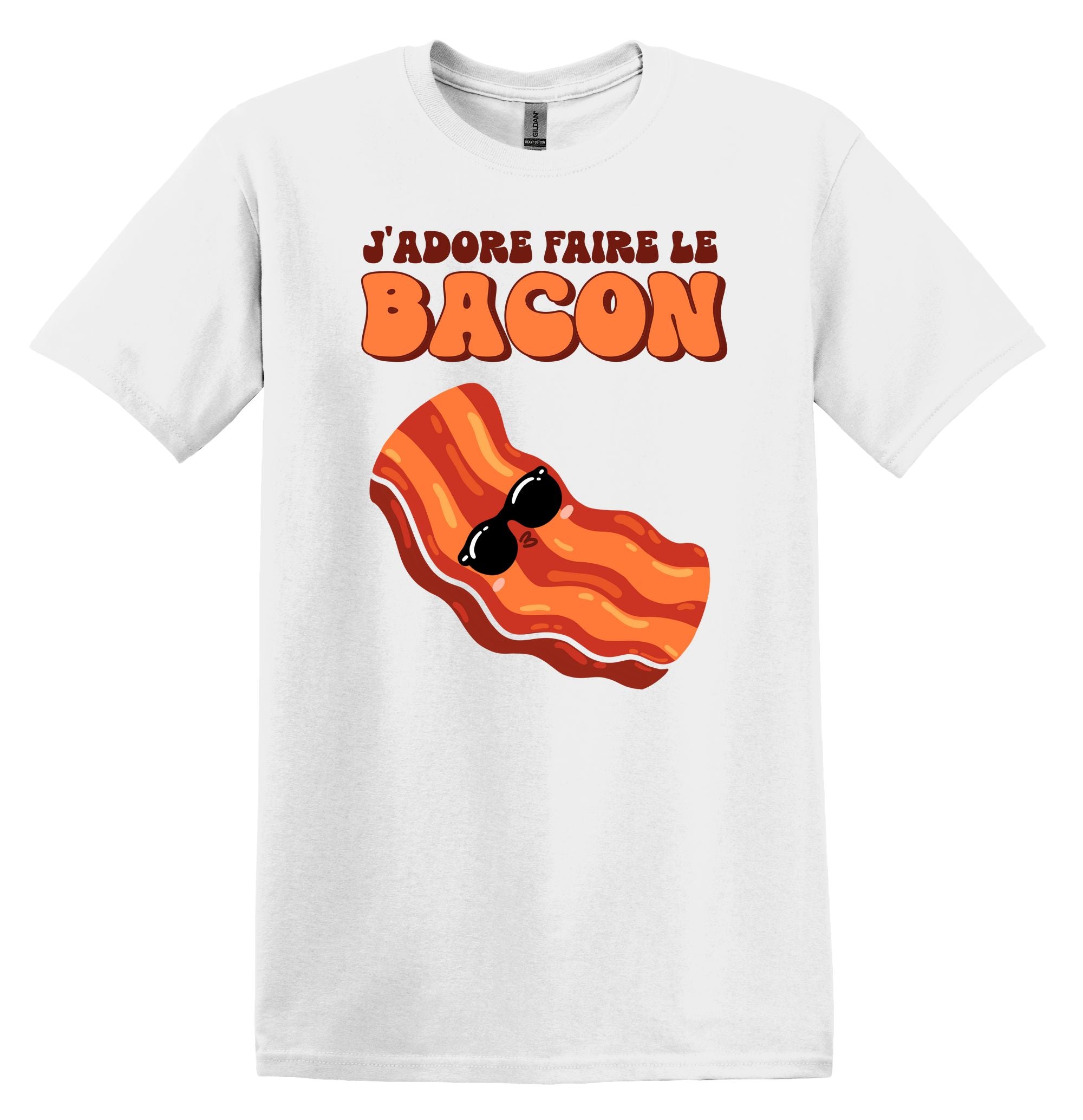 T-Shirt J'adore faire le bacon