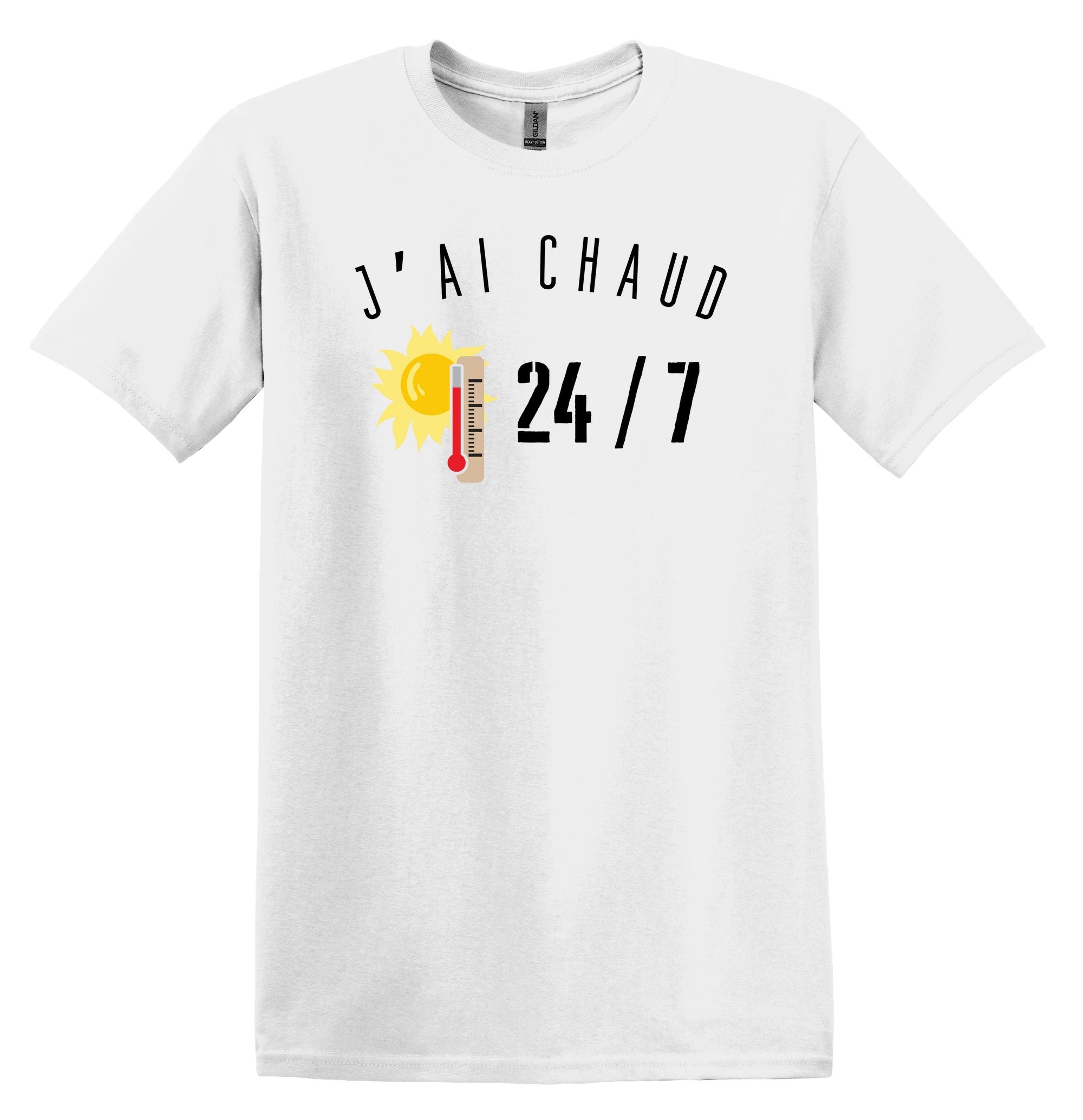 T-Shirt J'ai chaud 24/7