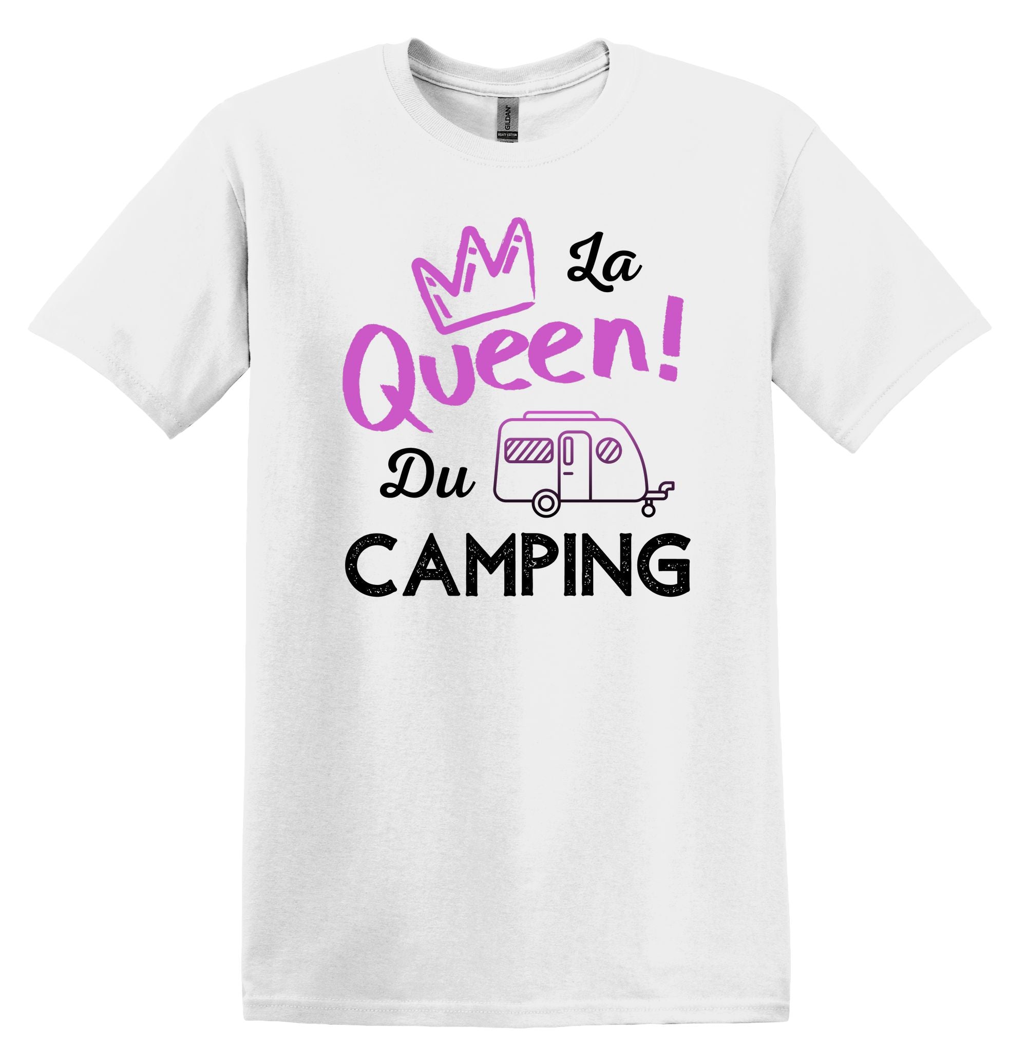 T-Shirt La Queen du Camping