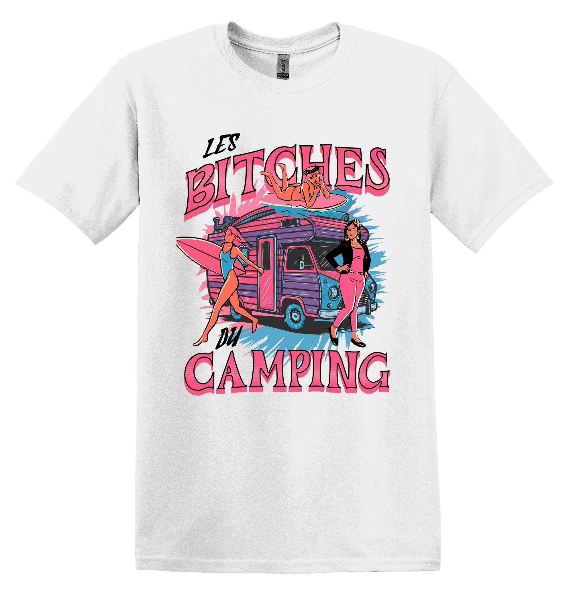 T-Shirt Les Bitches du Camping