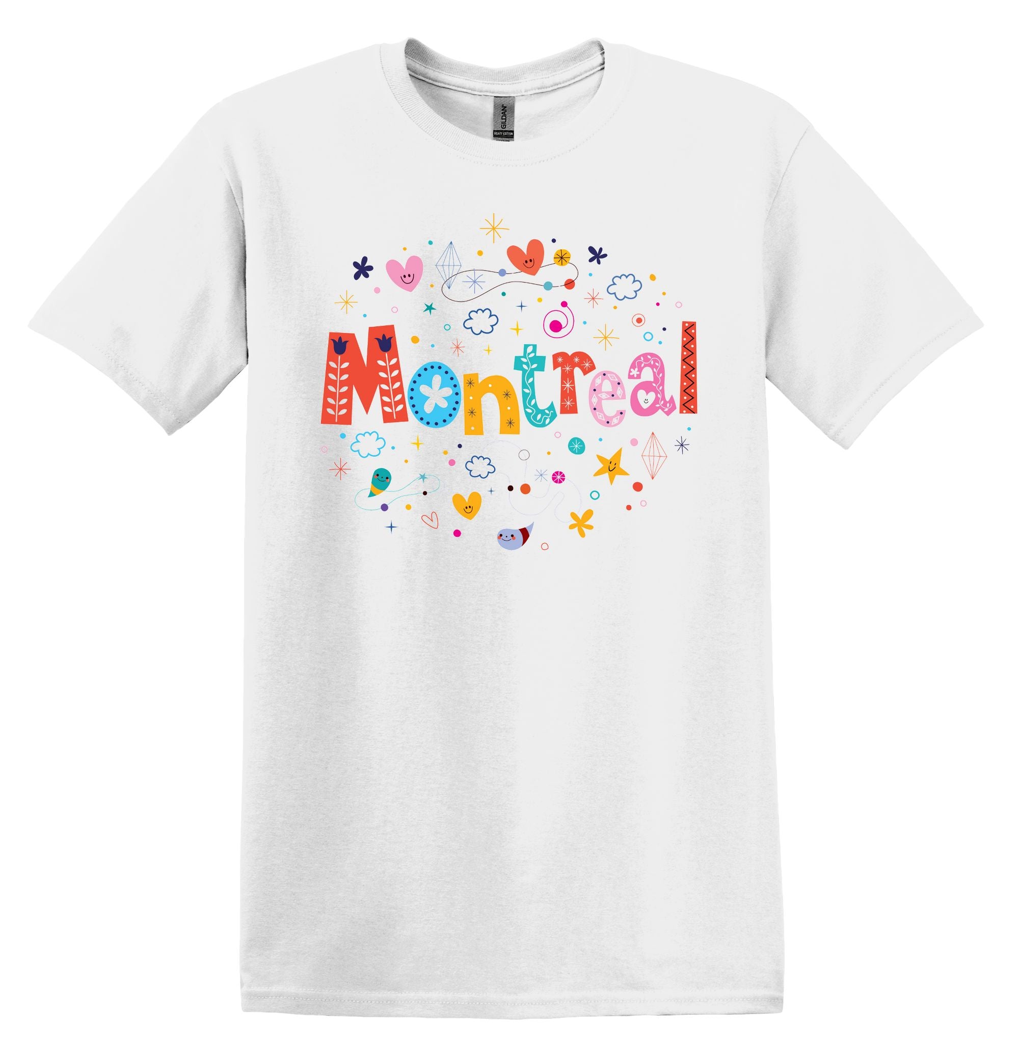 T-Shirt Montréal en couleur