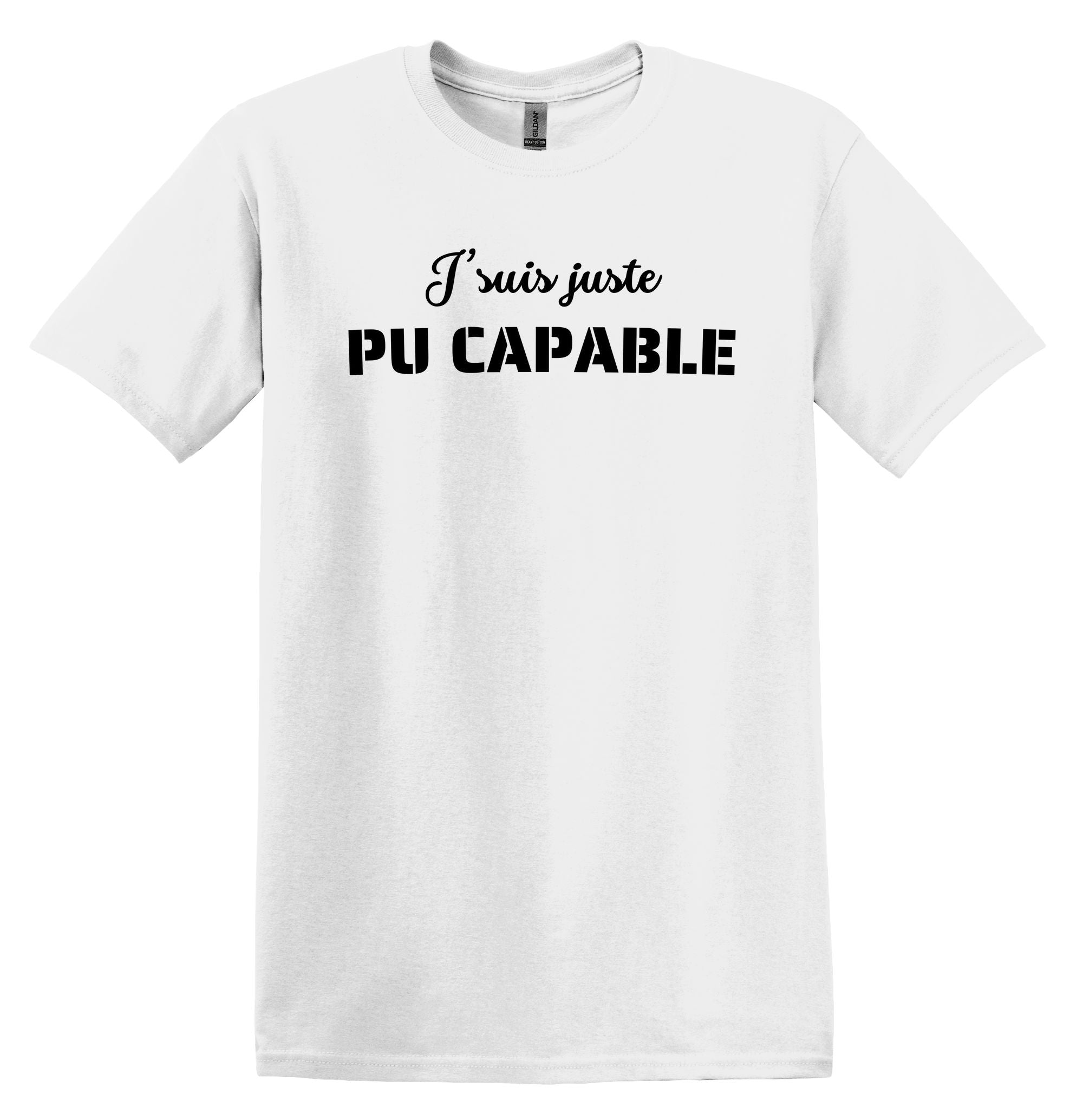 T-Shirt Pu capable