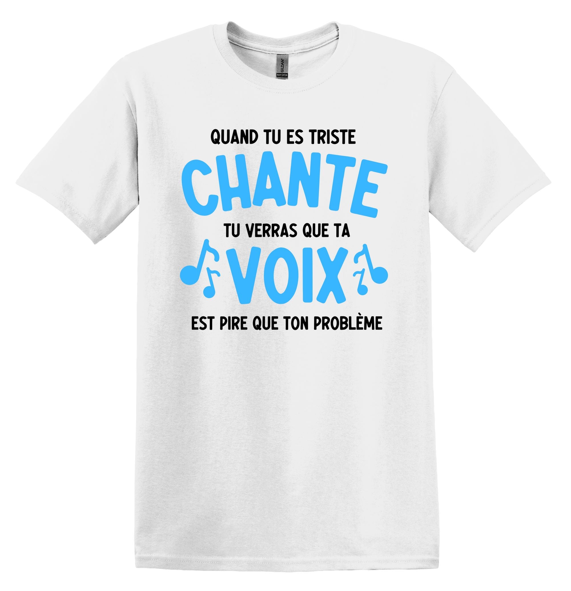 T-Shirt Quand tu es triste chante