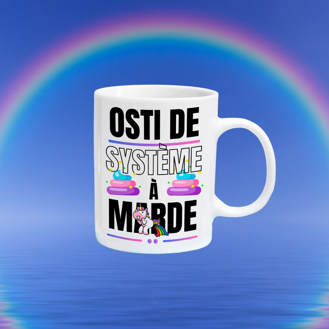 Tasse à café Osti de système à marde