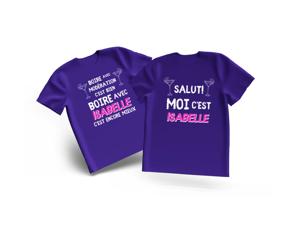 mauve 2 tshirts