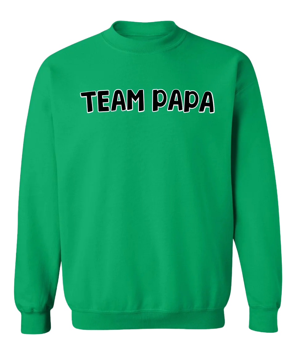 Team Papa avec mains - Personnalisable