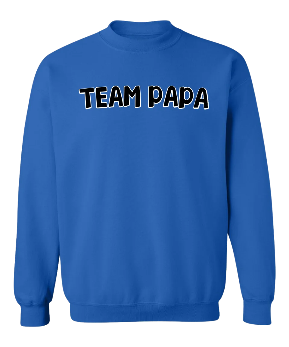 Team Papa avec mains - Personnalisable