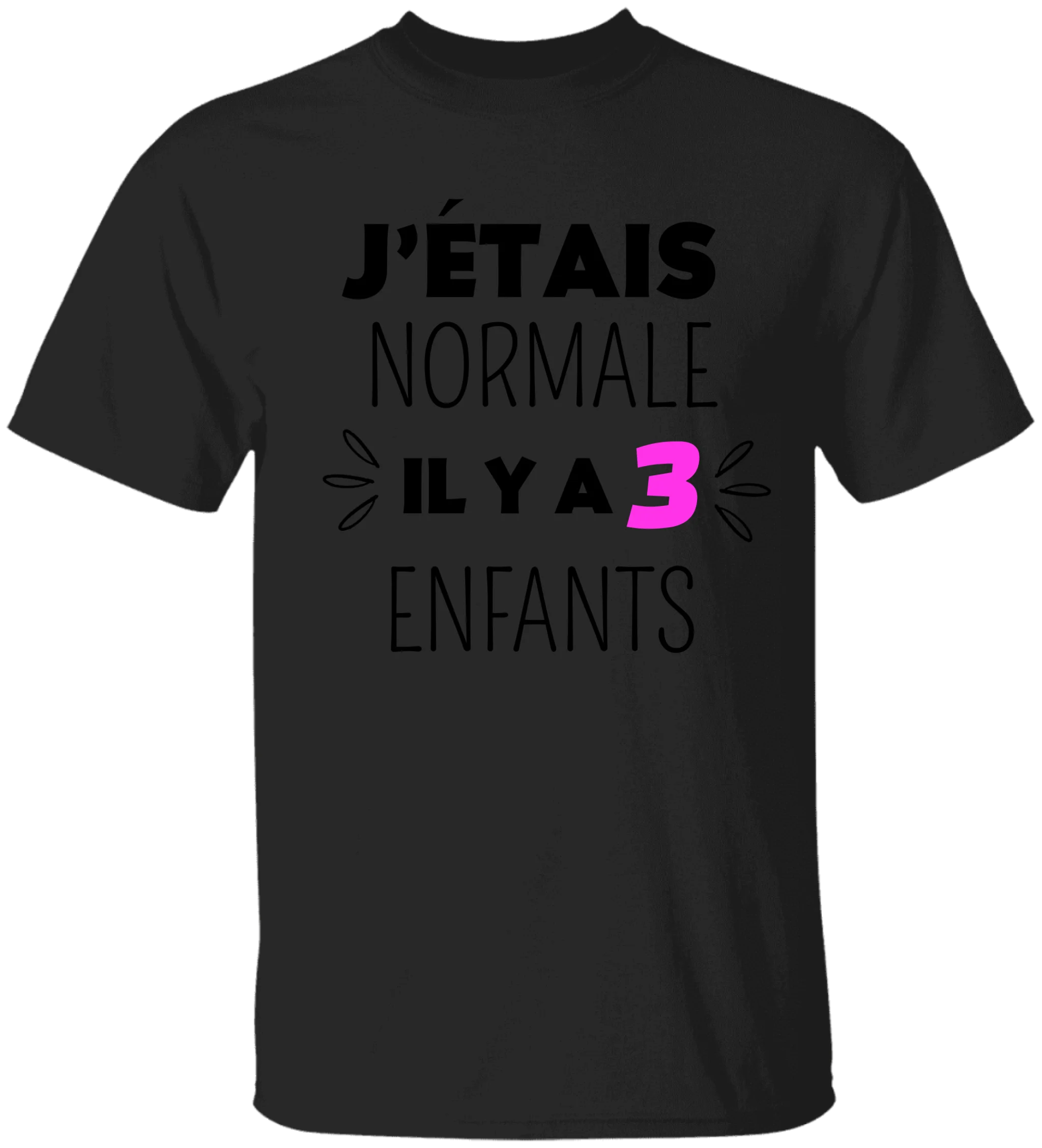 J'étais normale il y a X enfants - Personnalisable