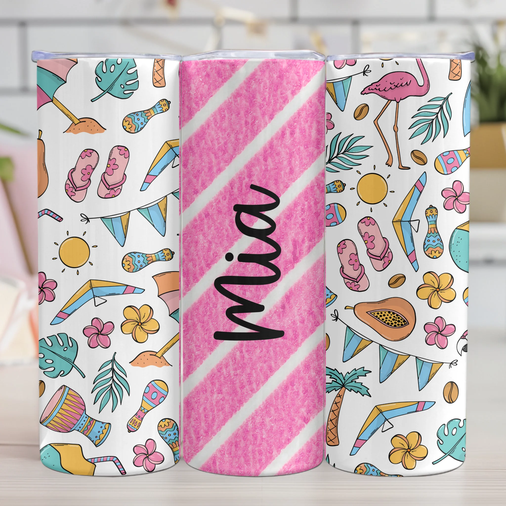 Tumbler L'été - Personnalisable