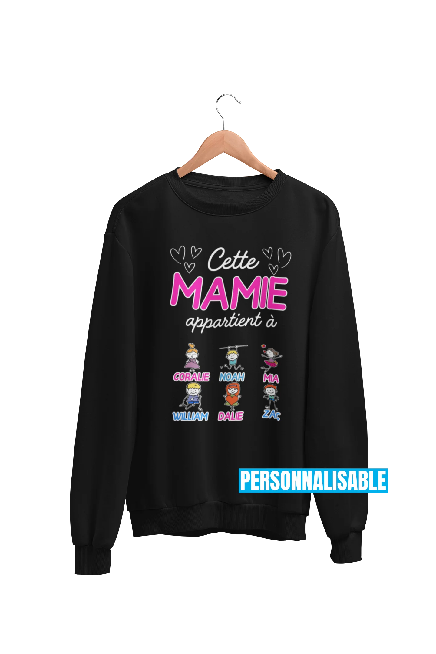 Cette mamie papie appartient  - Personnalisable