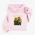 hoodie rose pale
