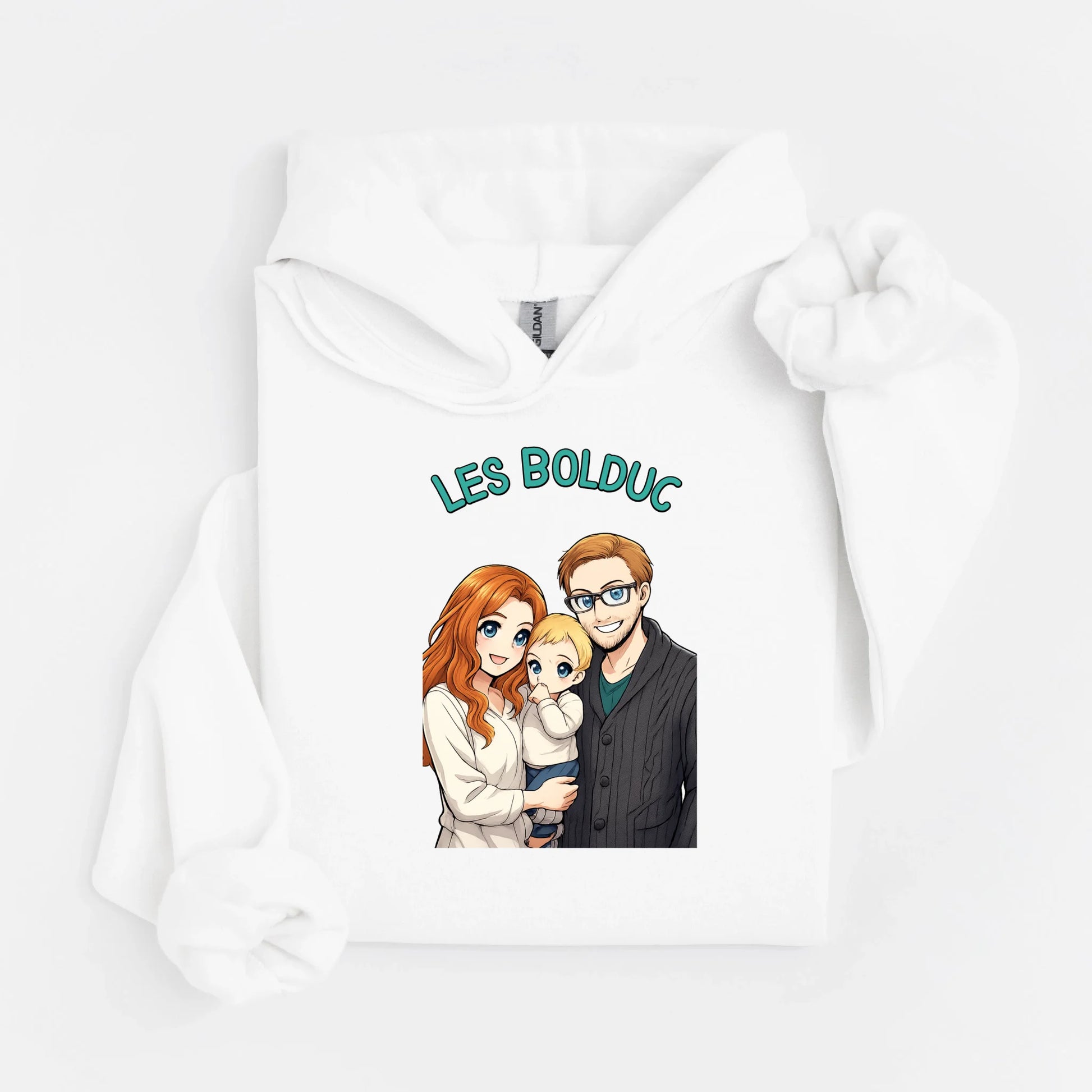 hoodie blanc