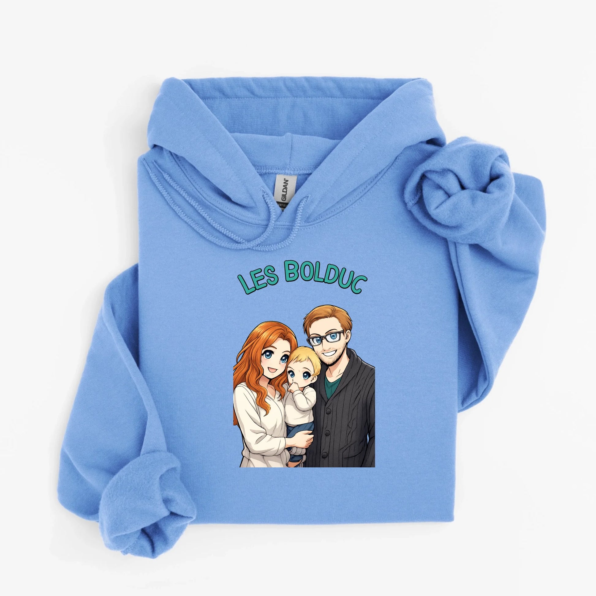 hoodie caroline bleu