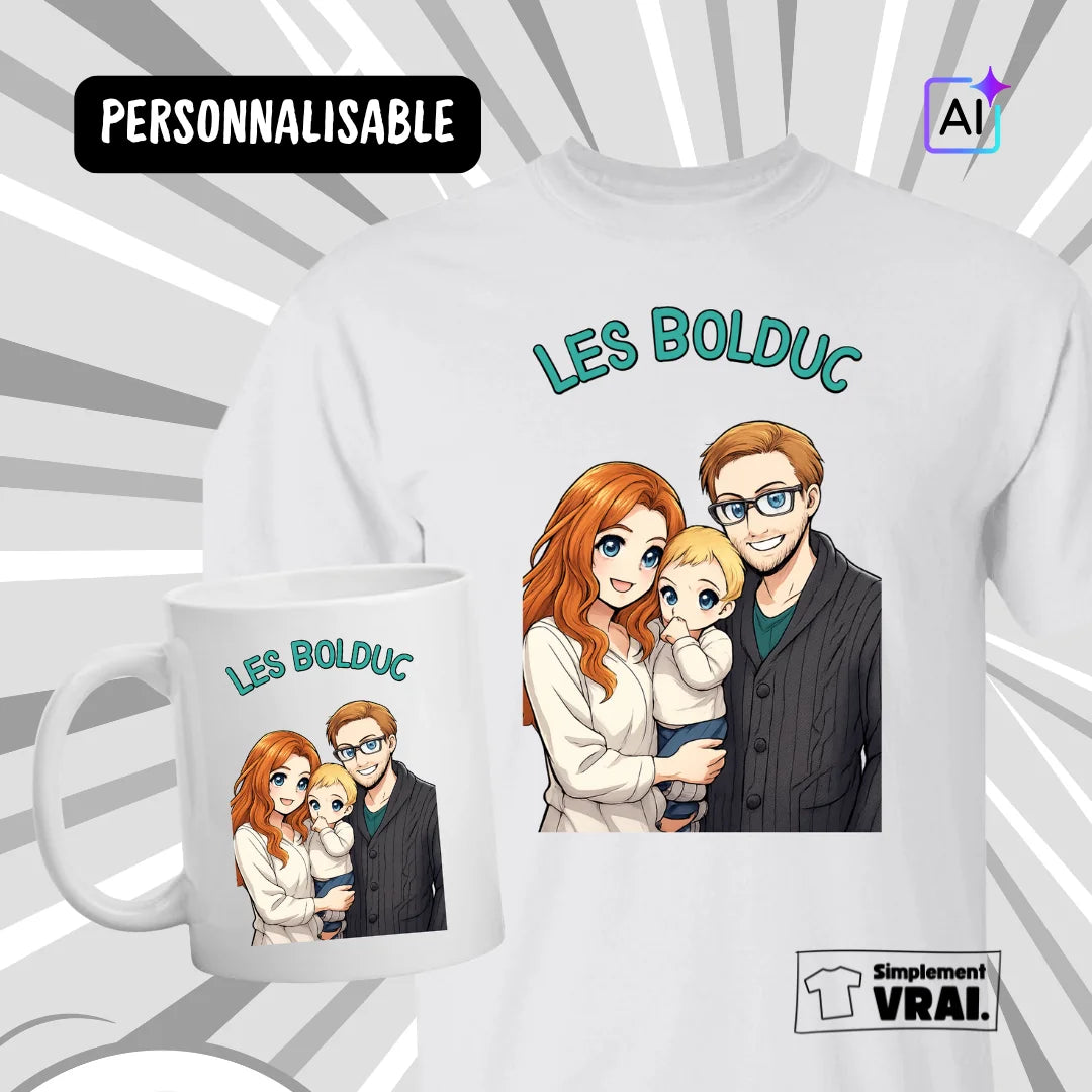 Ton Avatar Style Manga - Personnalisable IA