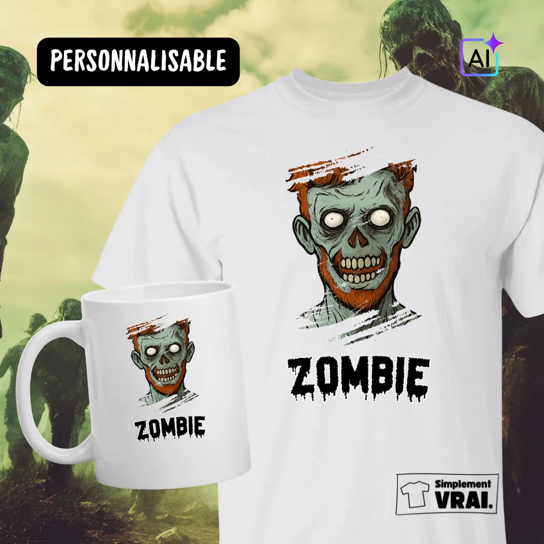 Ton Avatar Style Zombie - Personnalisable IA