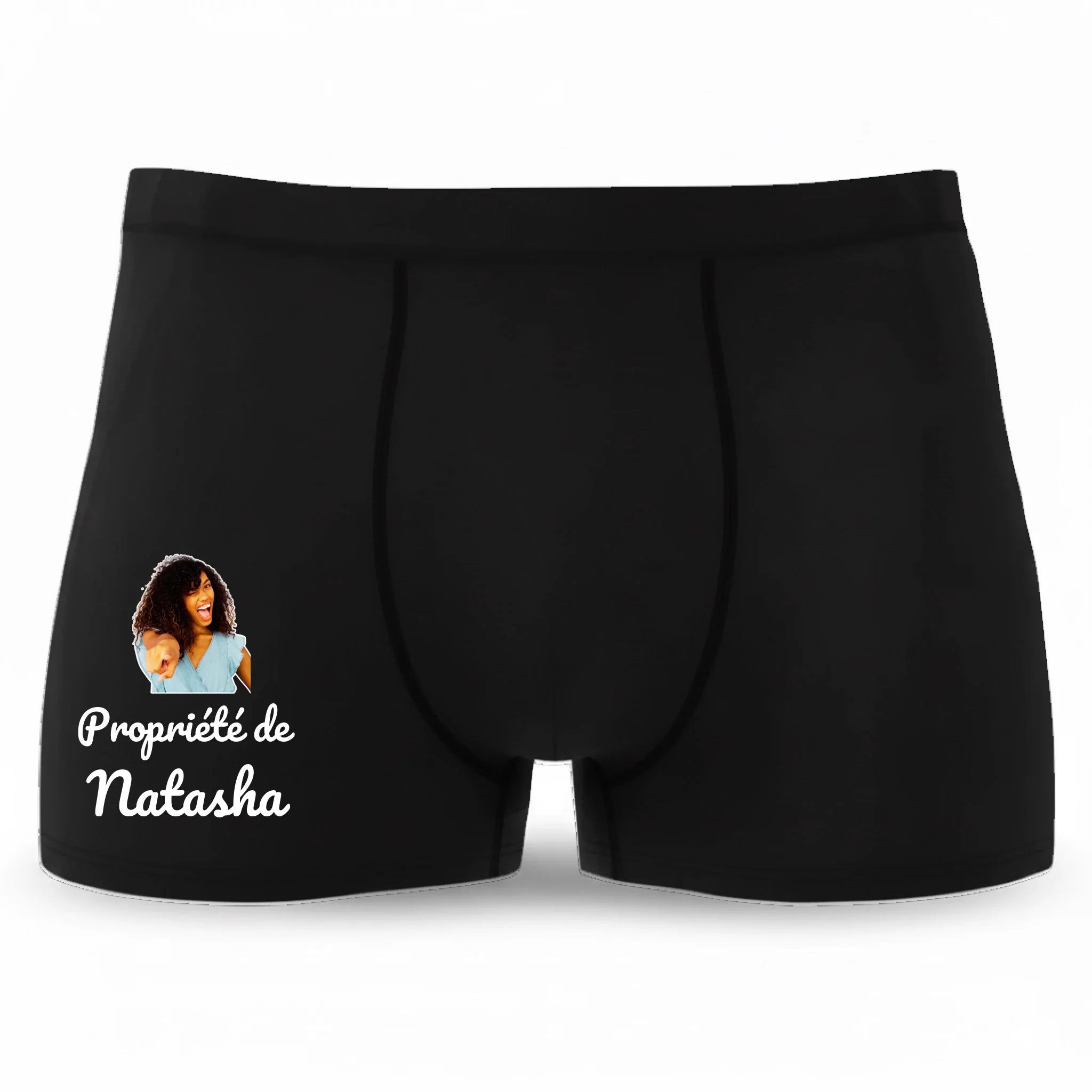 Boxer Personnalisable Propriété de minimaliste Image secondaire du produit