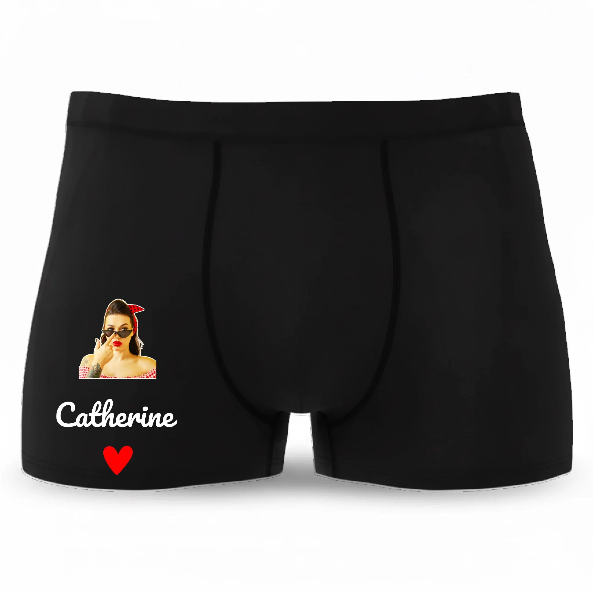 Boxer Personnalisable Nom et photo Image secondaire du produit