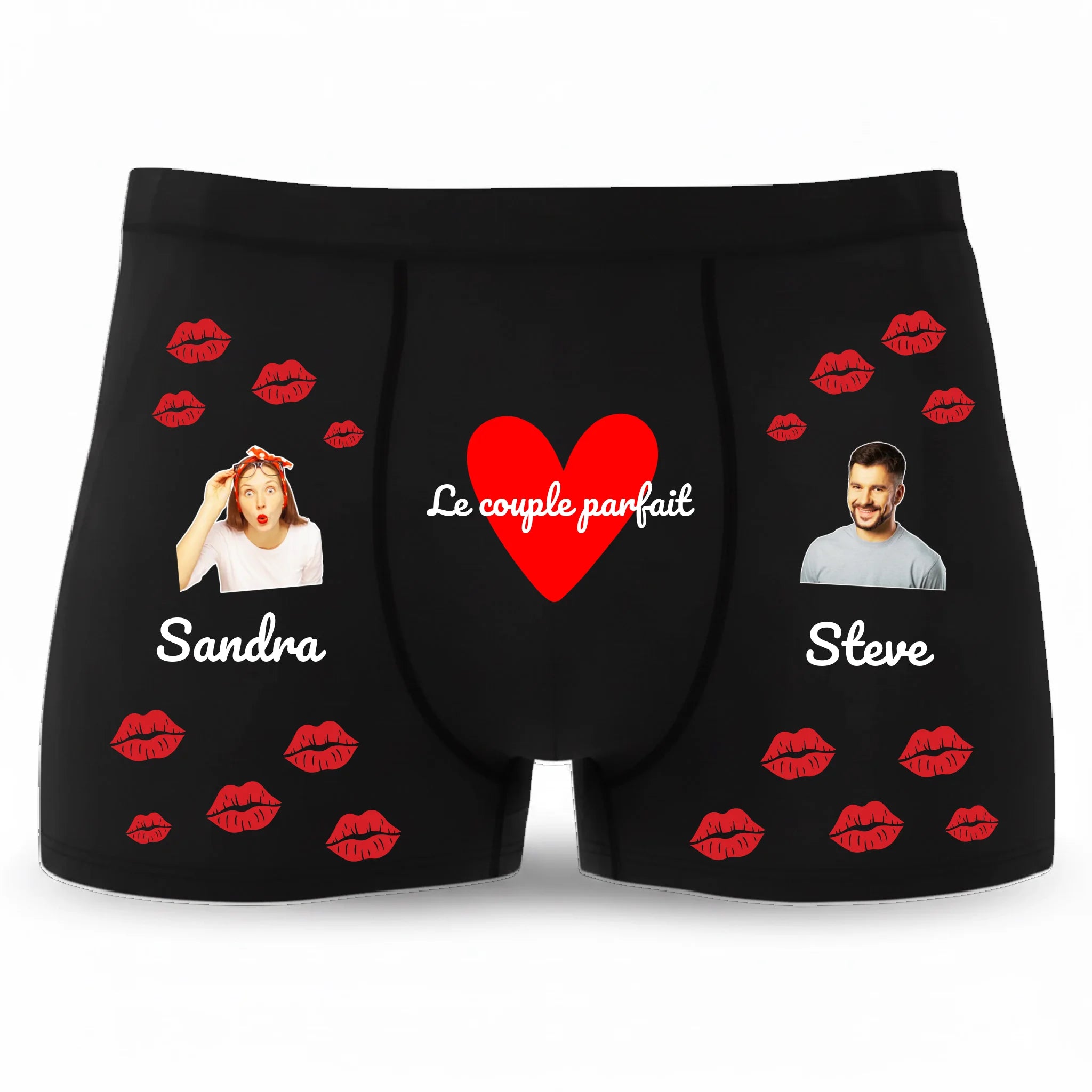 Boxer Personnalisable Le couple parfait Image secondaire du produit