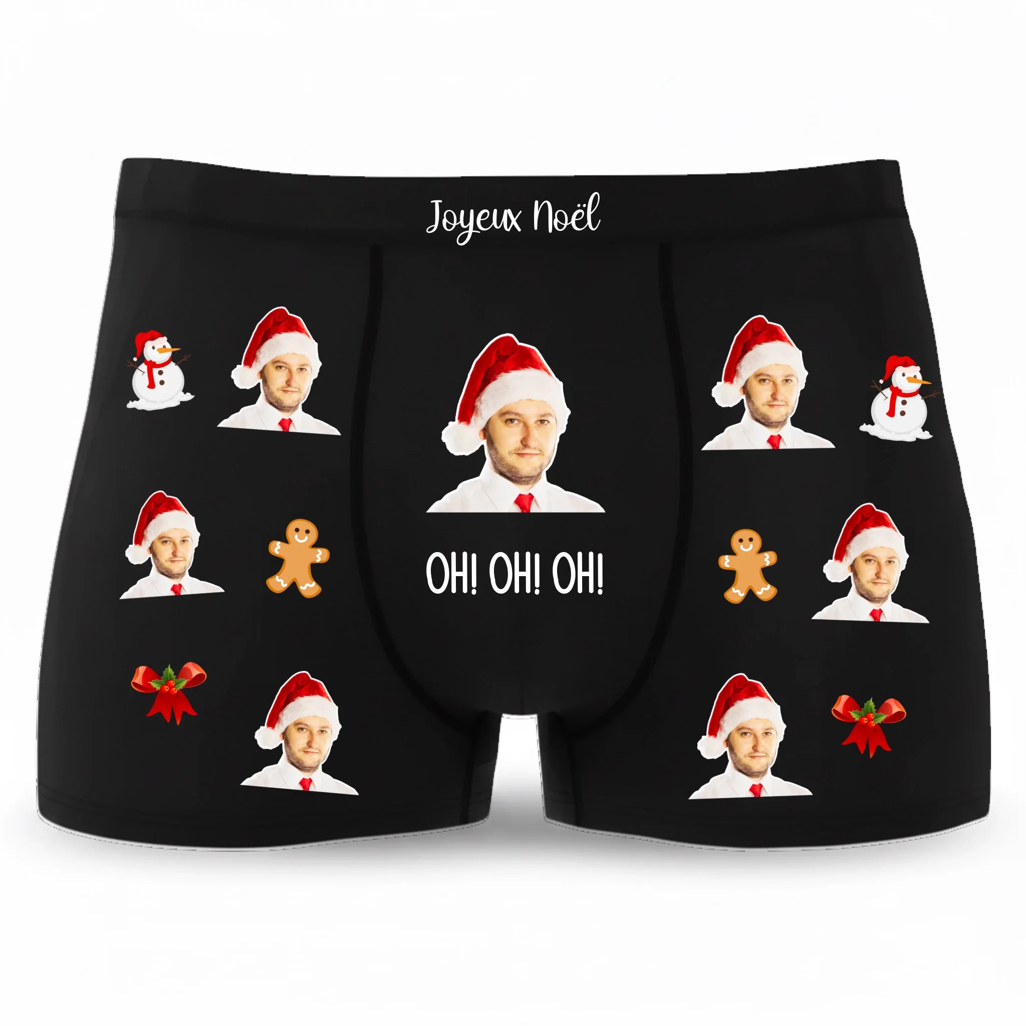 Boxer Personnalisable OH! OH! OH! Image principale du produit