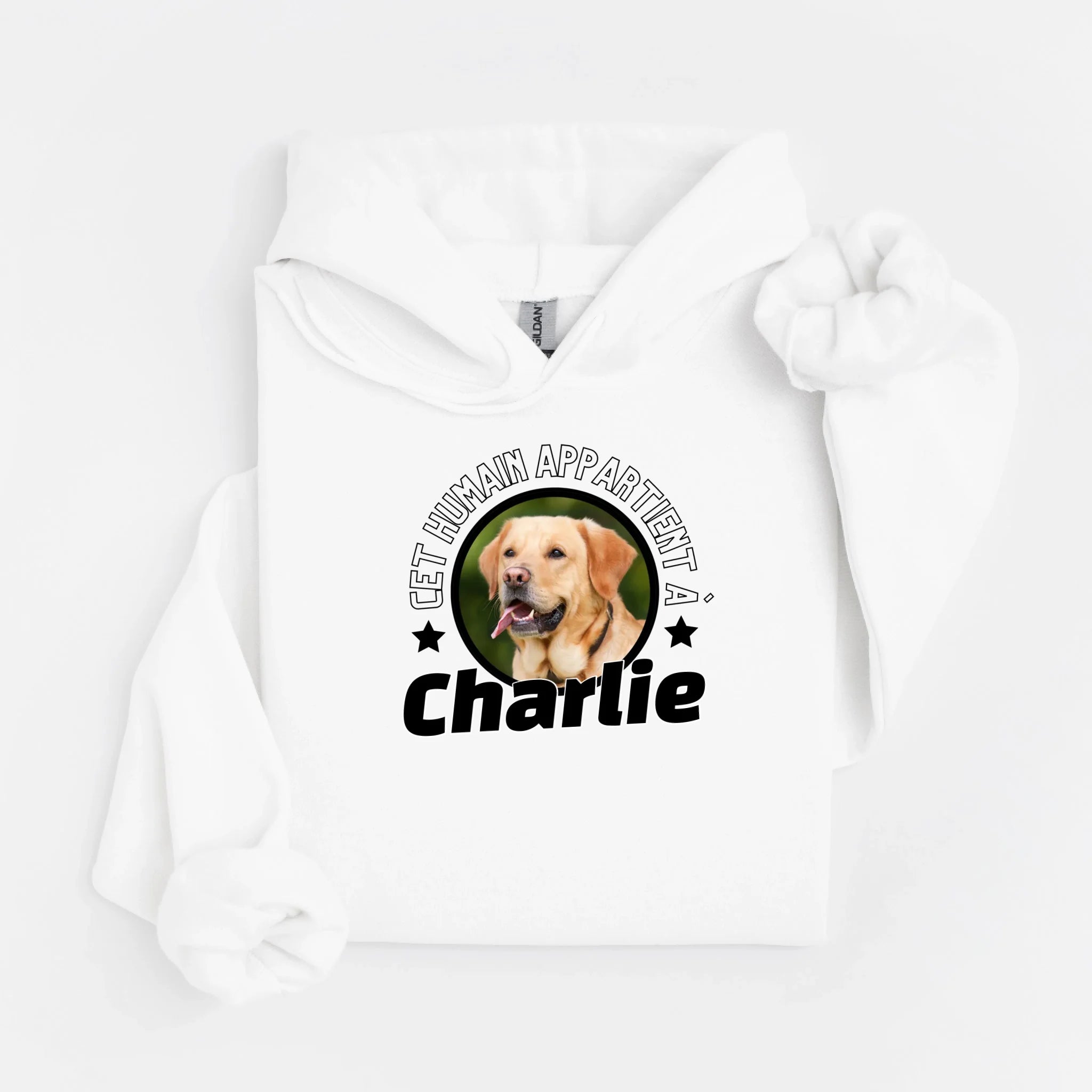 hoodie blanc