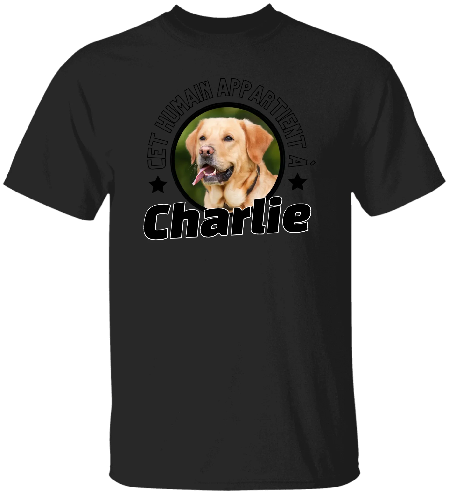 Cet humain appartient à - Personnalisable - Cadeau original