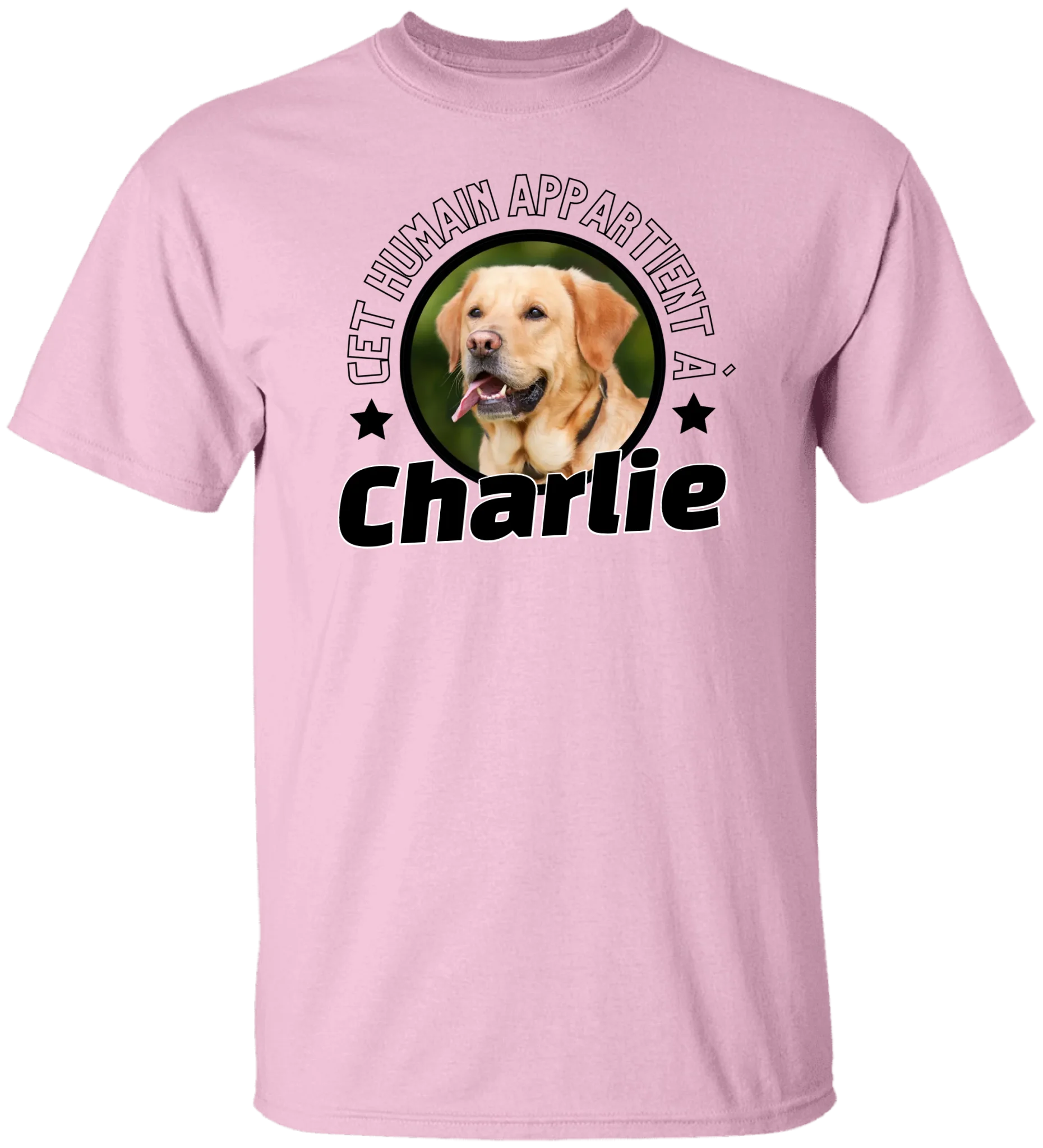 Cet humain appartient à - Personnalisable - Cadeau original