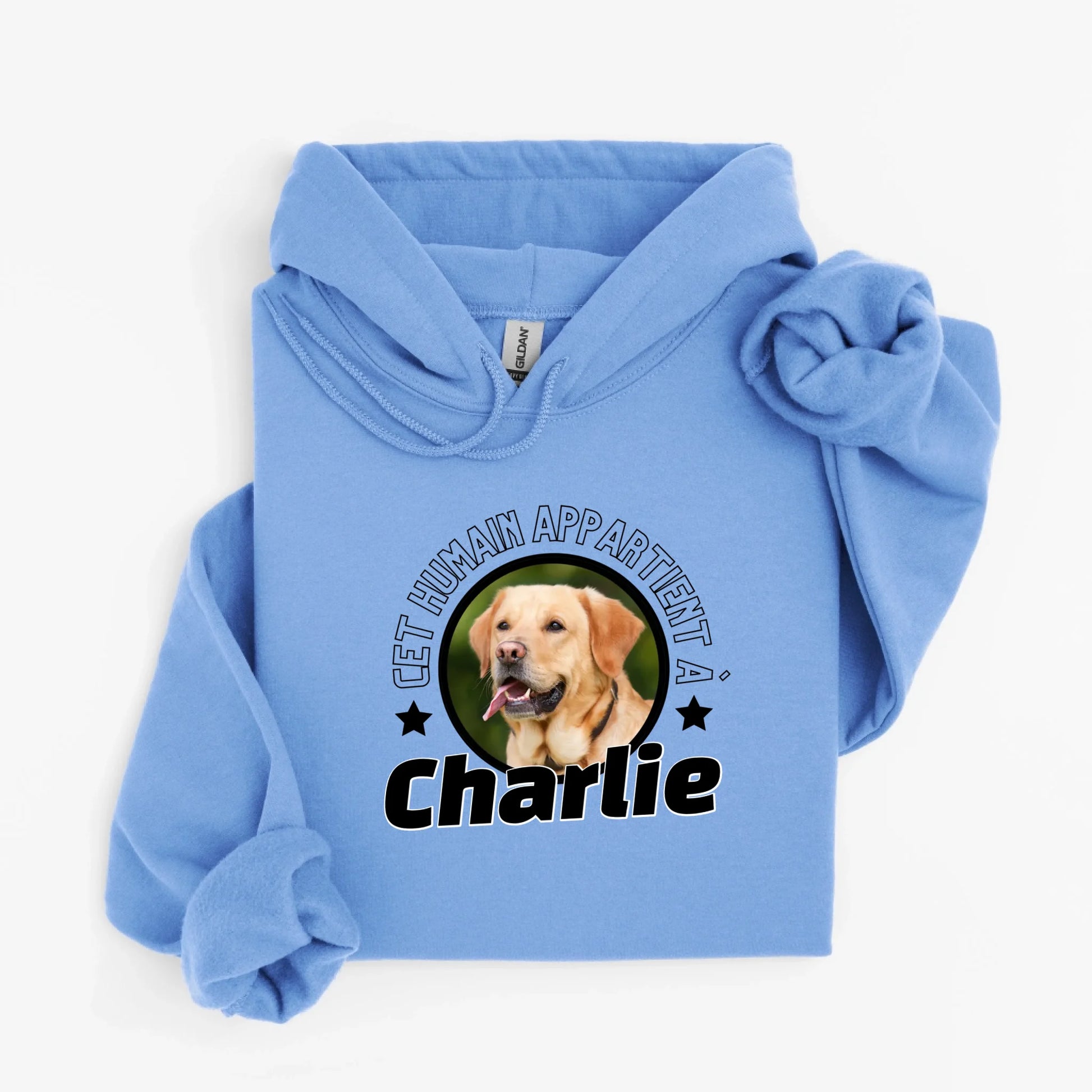 hoodie caroline bleu