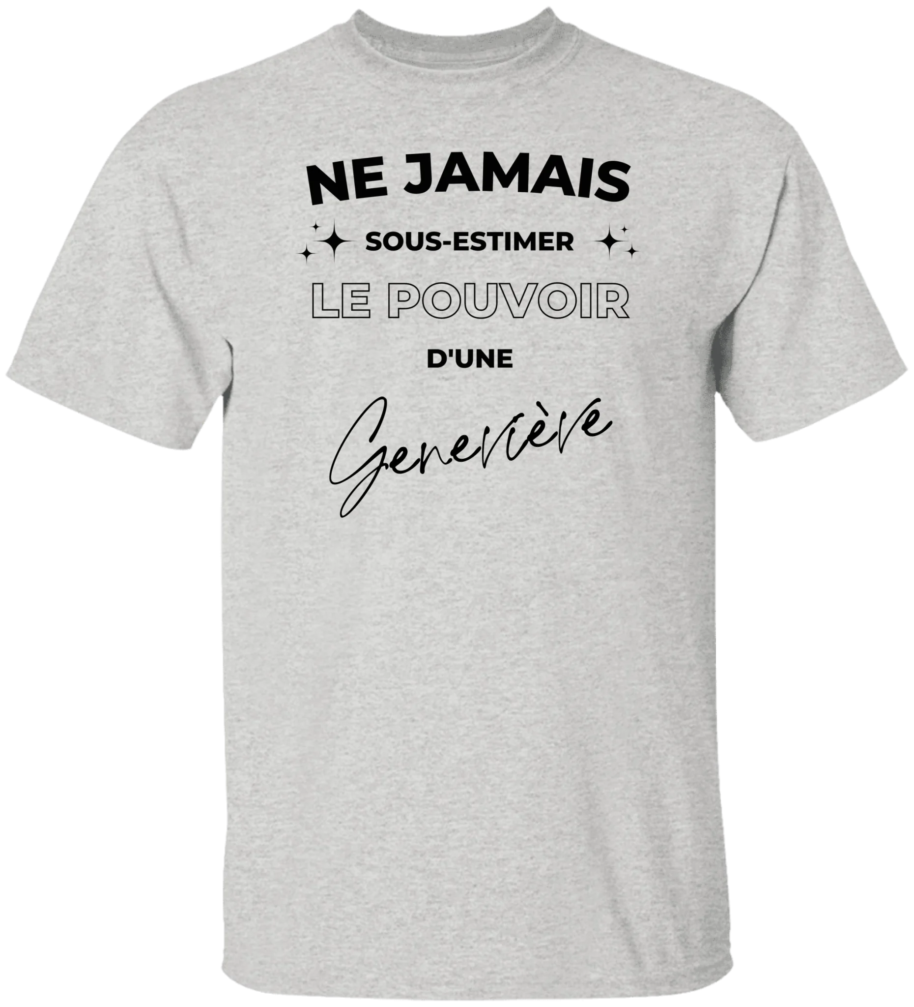Ne jamais sous-estimer une - Personnalisable