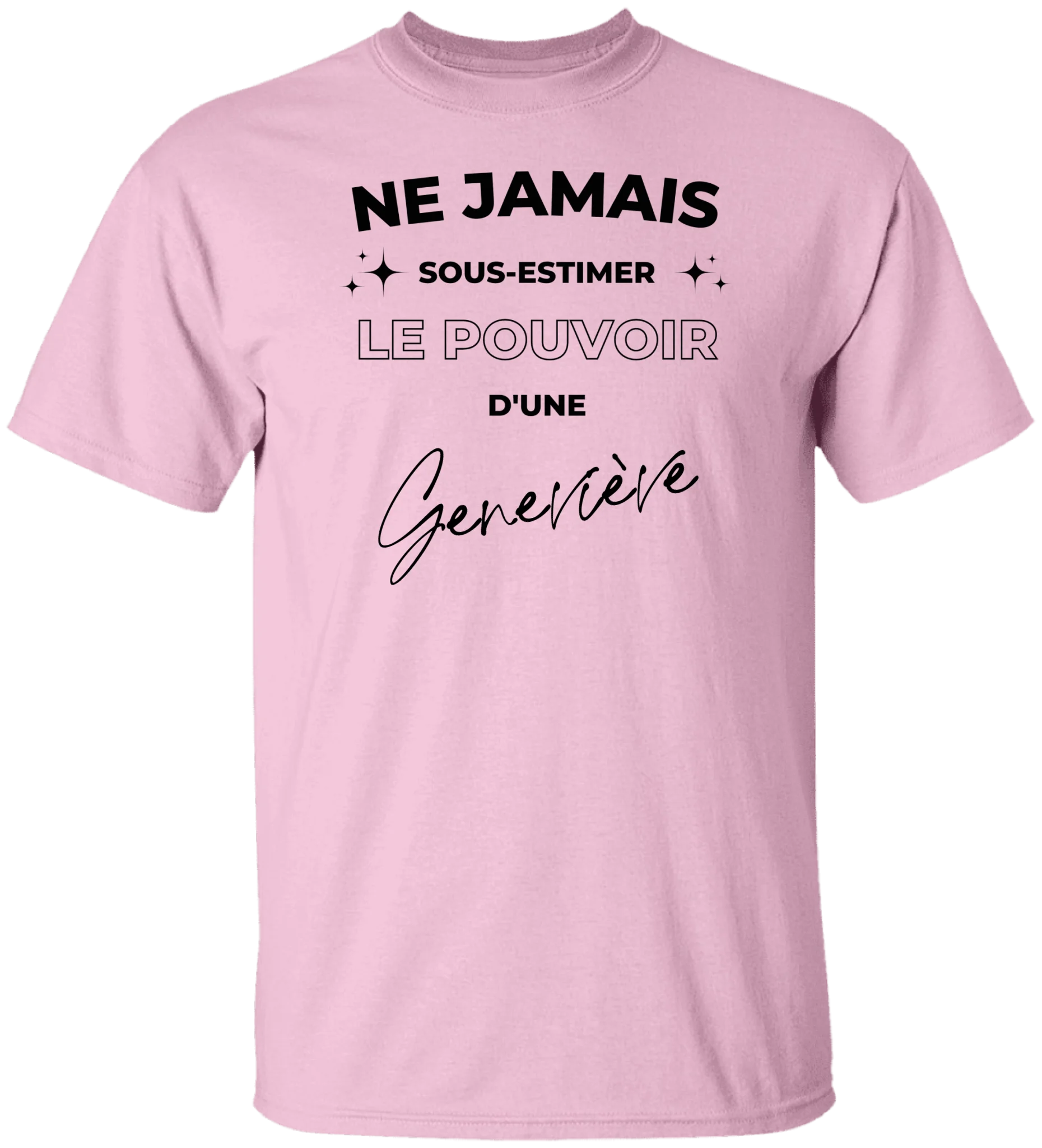 Ne jamais sous-estimer une - Personnalisable