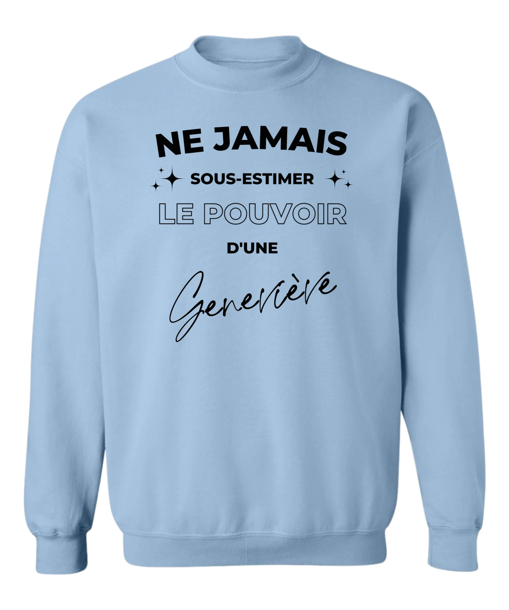 Ne jamais sous-estimer une - Personnalisable