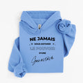 hoodie caroline bleu