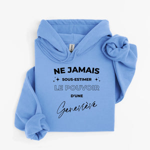 hoodie caroline bleu