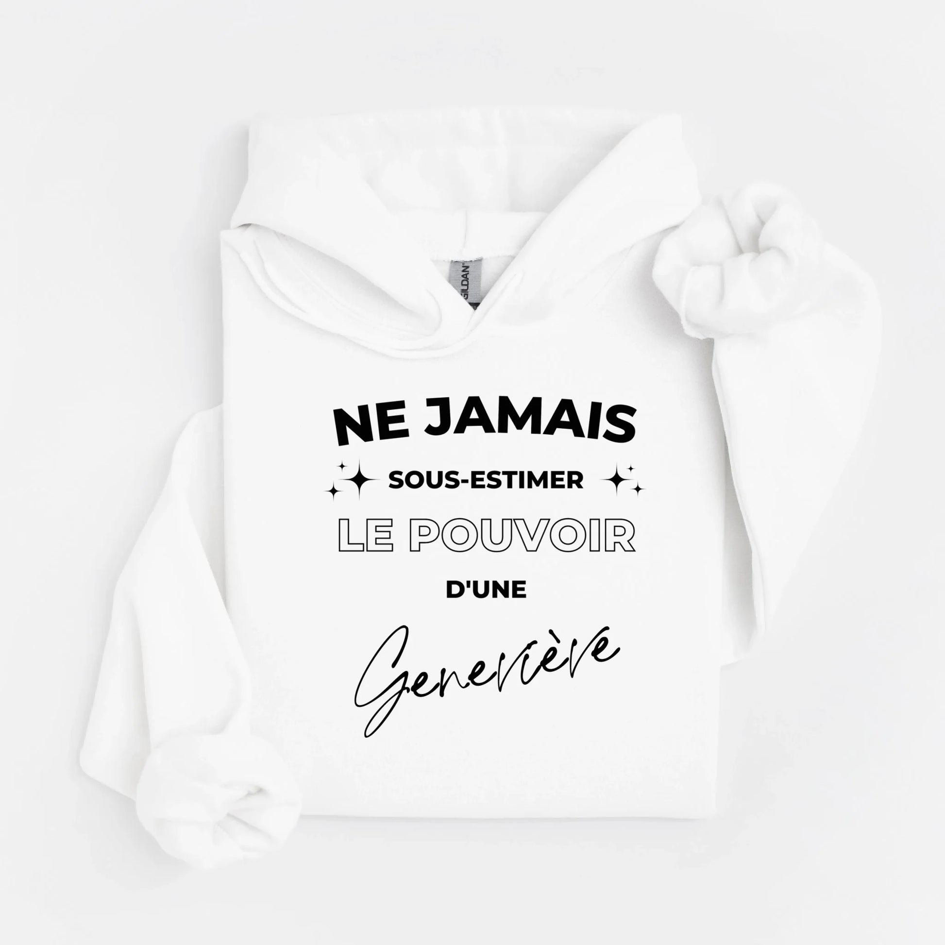 hoodie blanc