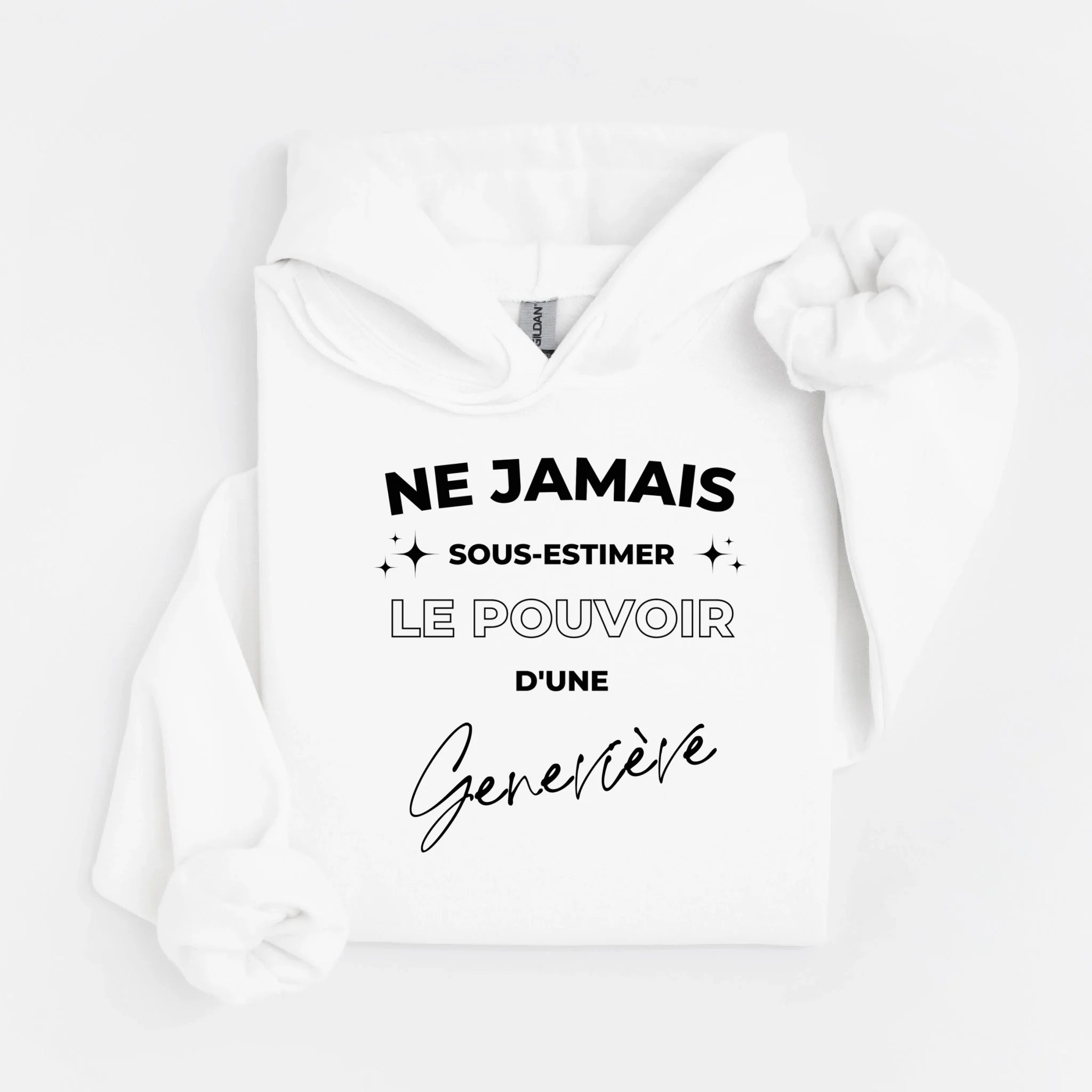 hoodie blanc