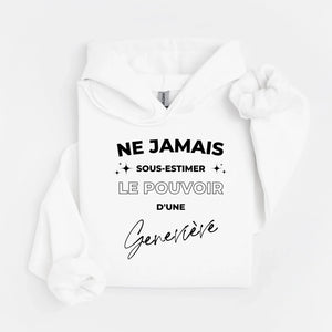 hoodie blanc