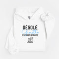 hoodie blanc